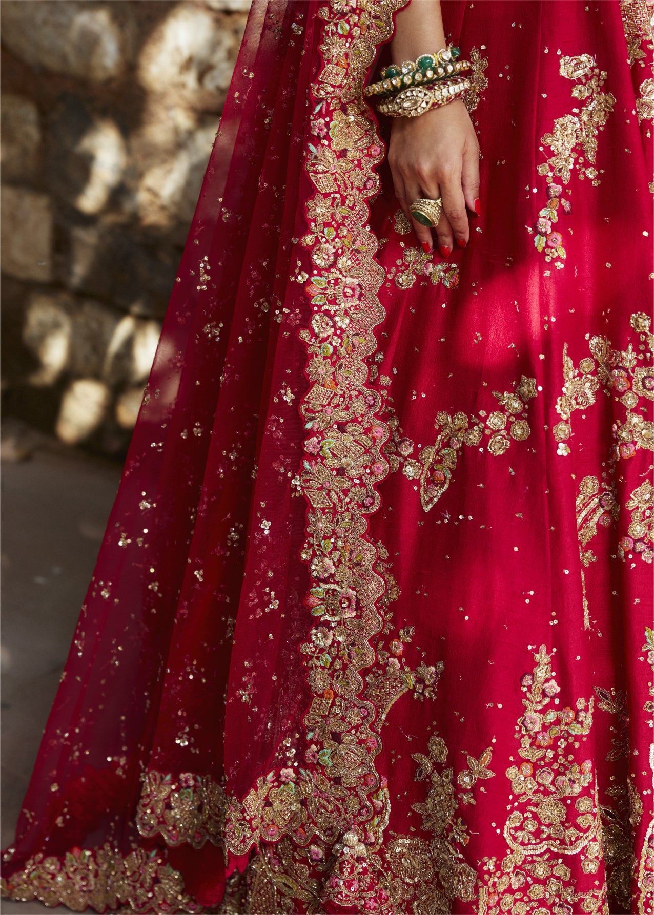 "Atreyi" Bridal Lehenga
