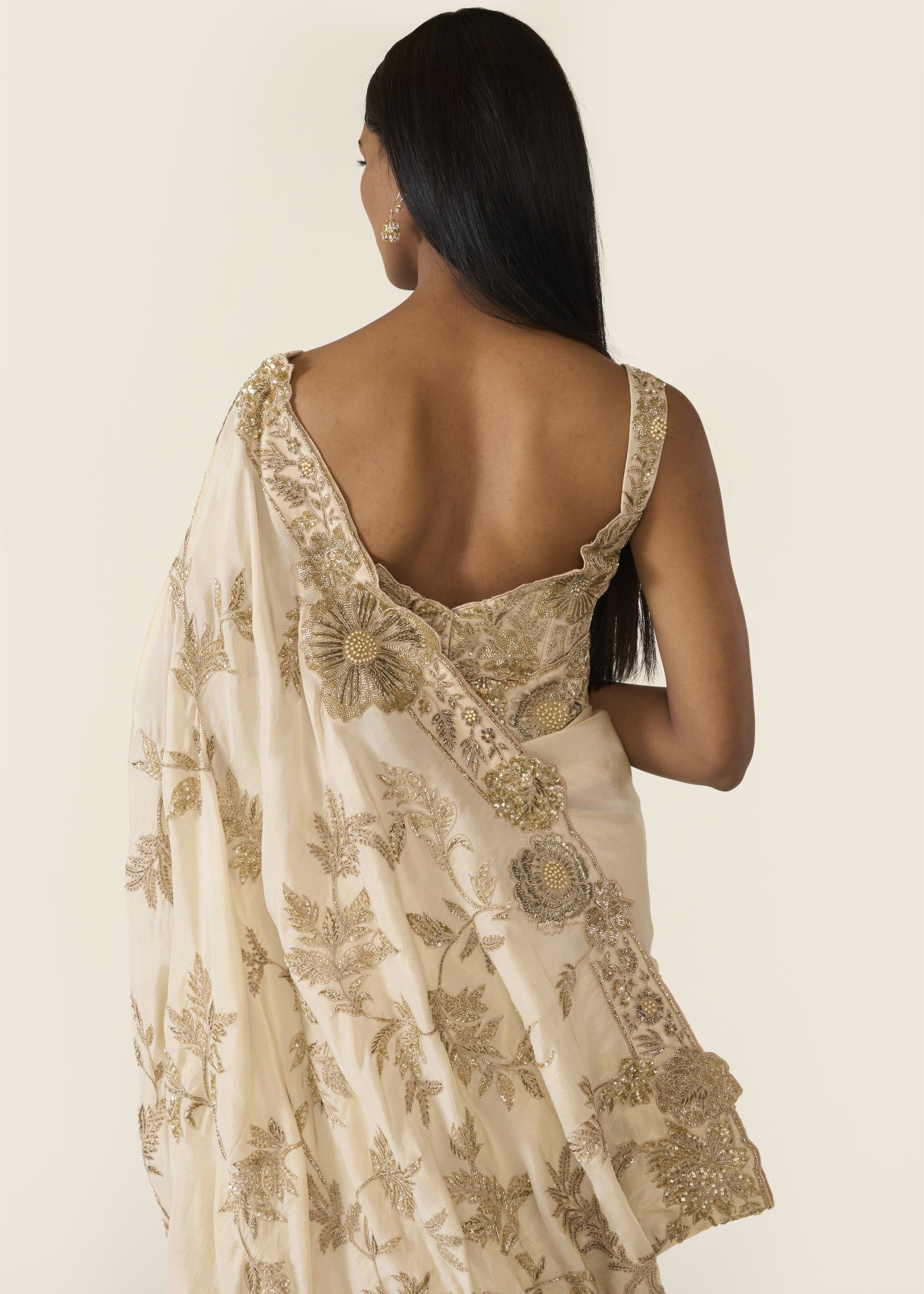 Golden Classic Sari Set