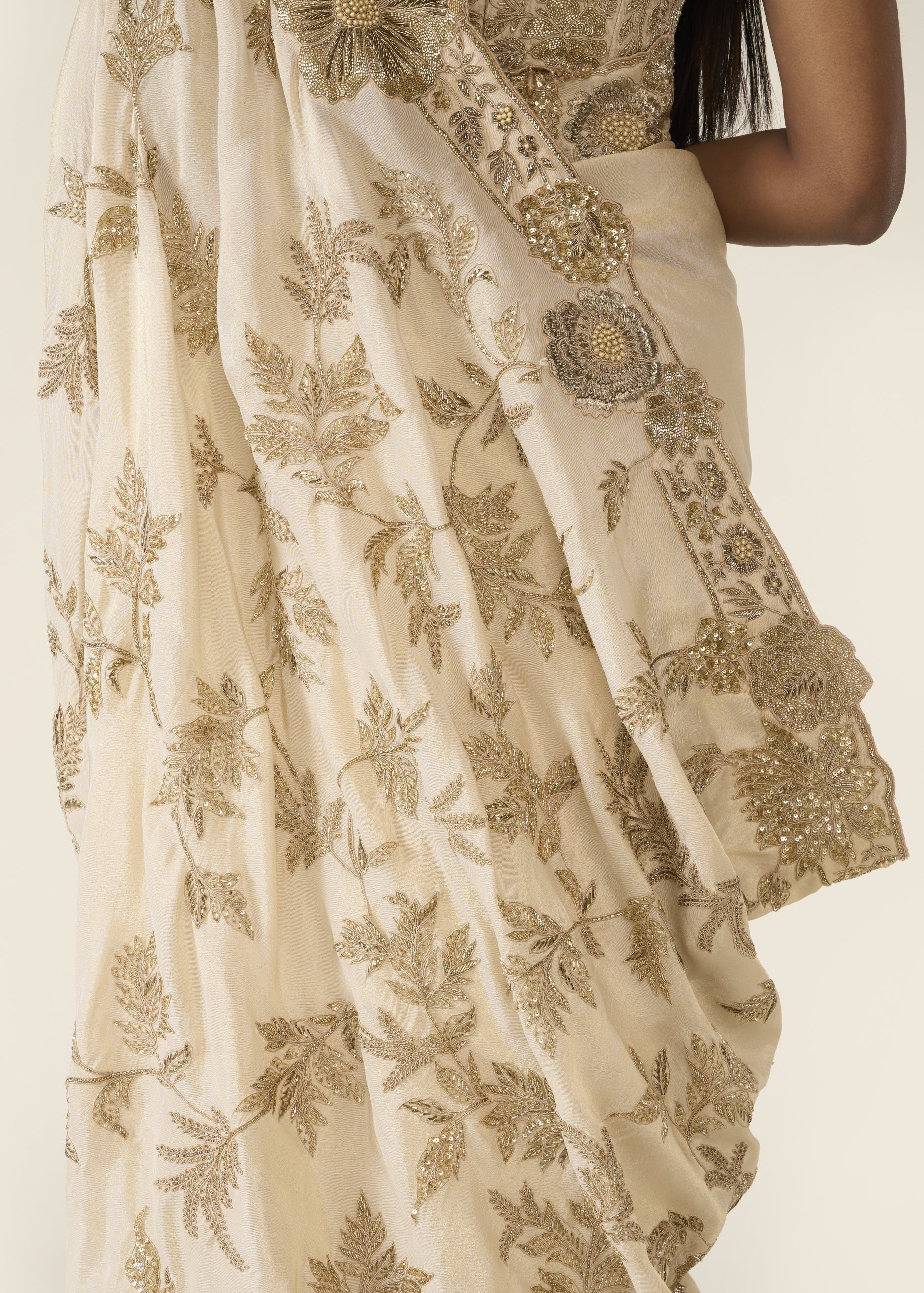 Golden Classic Sari Set