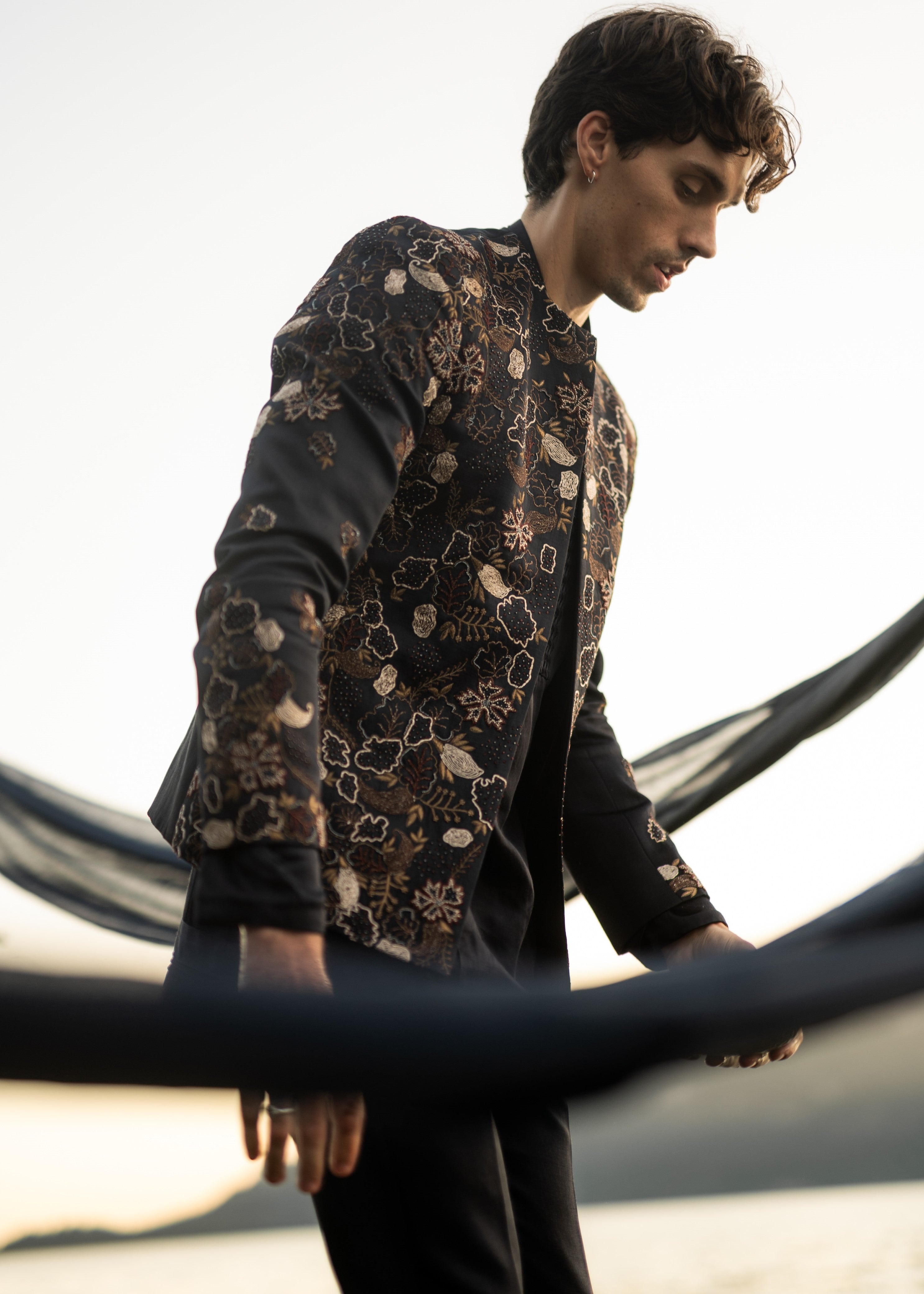 Midnight Canyon Short Jacket Set