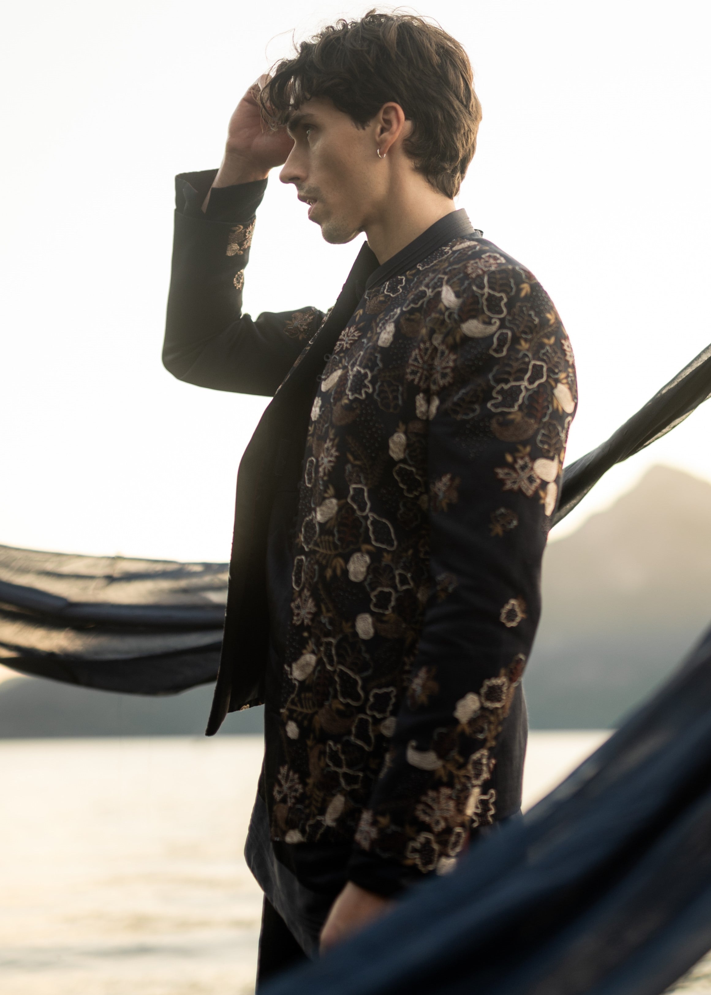 Midnight Canyon Short Jacket Set