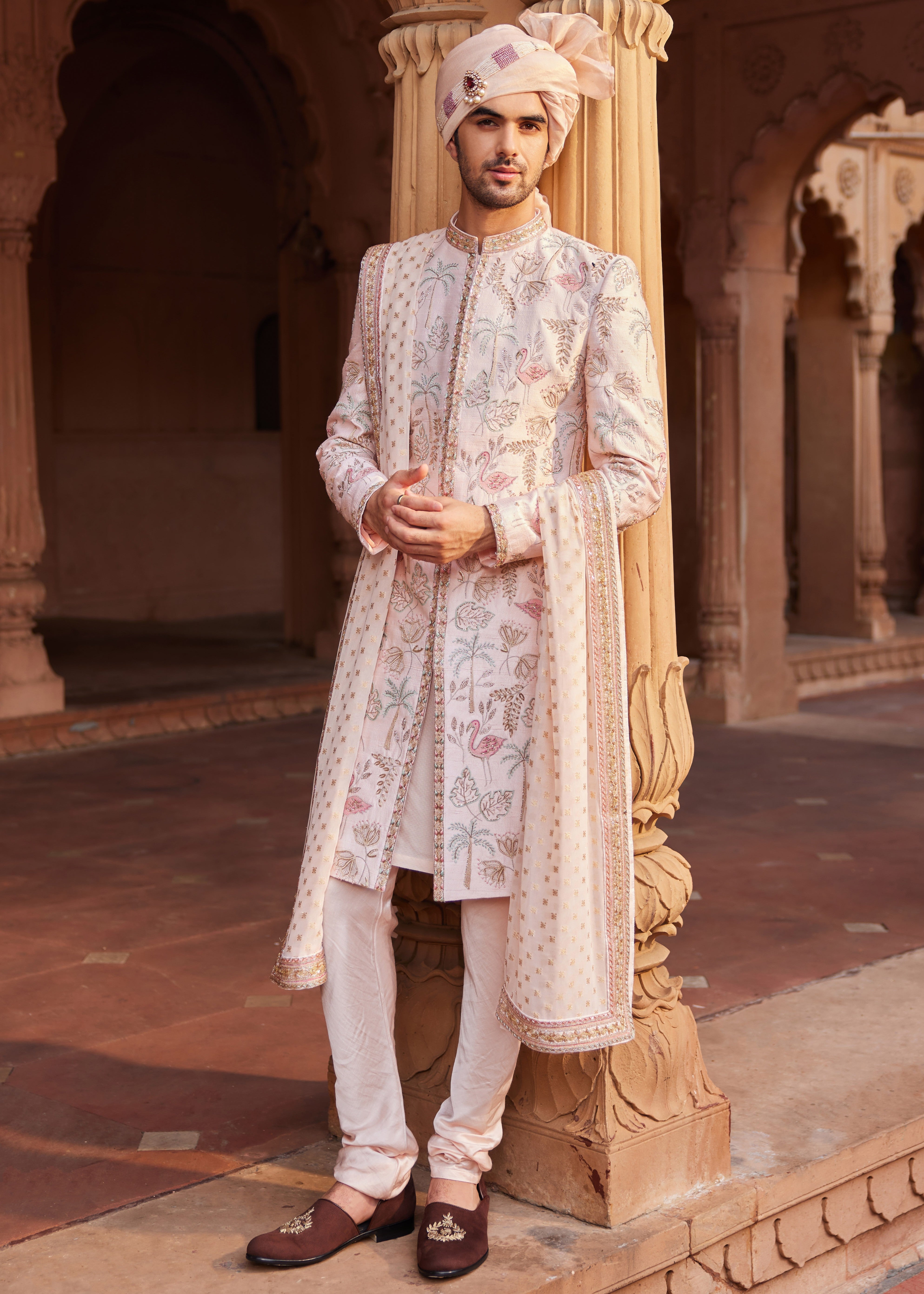 Flamingo Sherwani Set