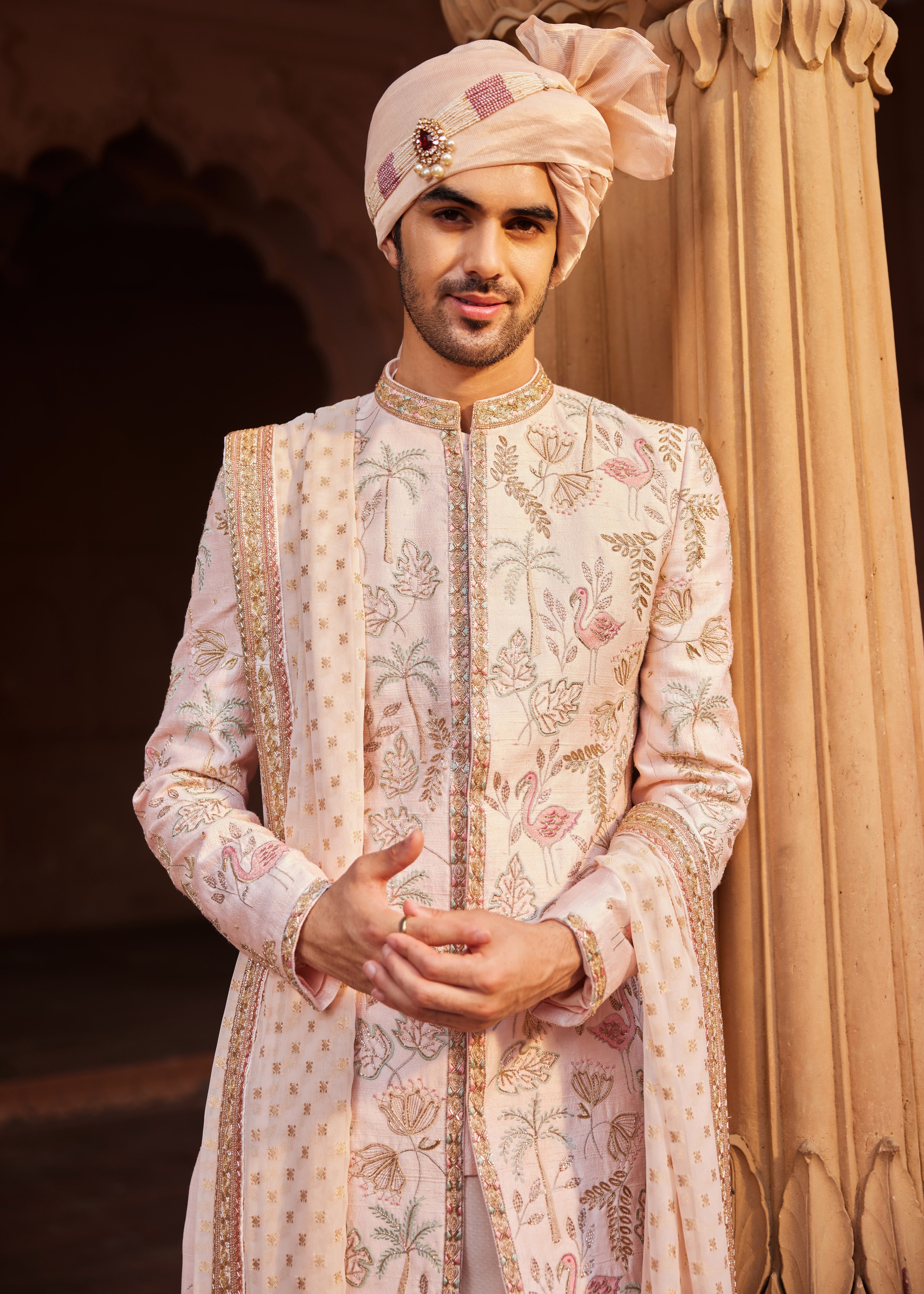 Flamingo Sherwani Set