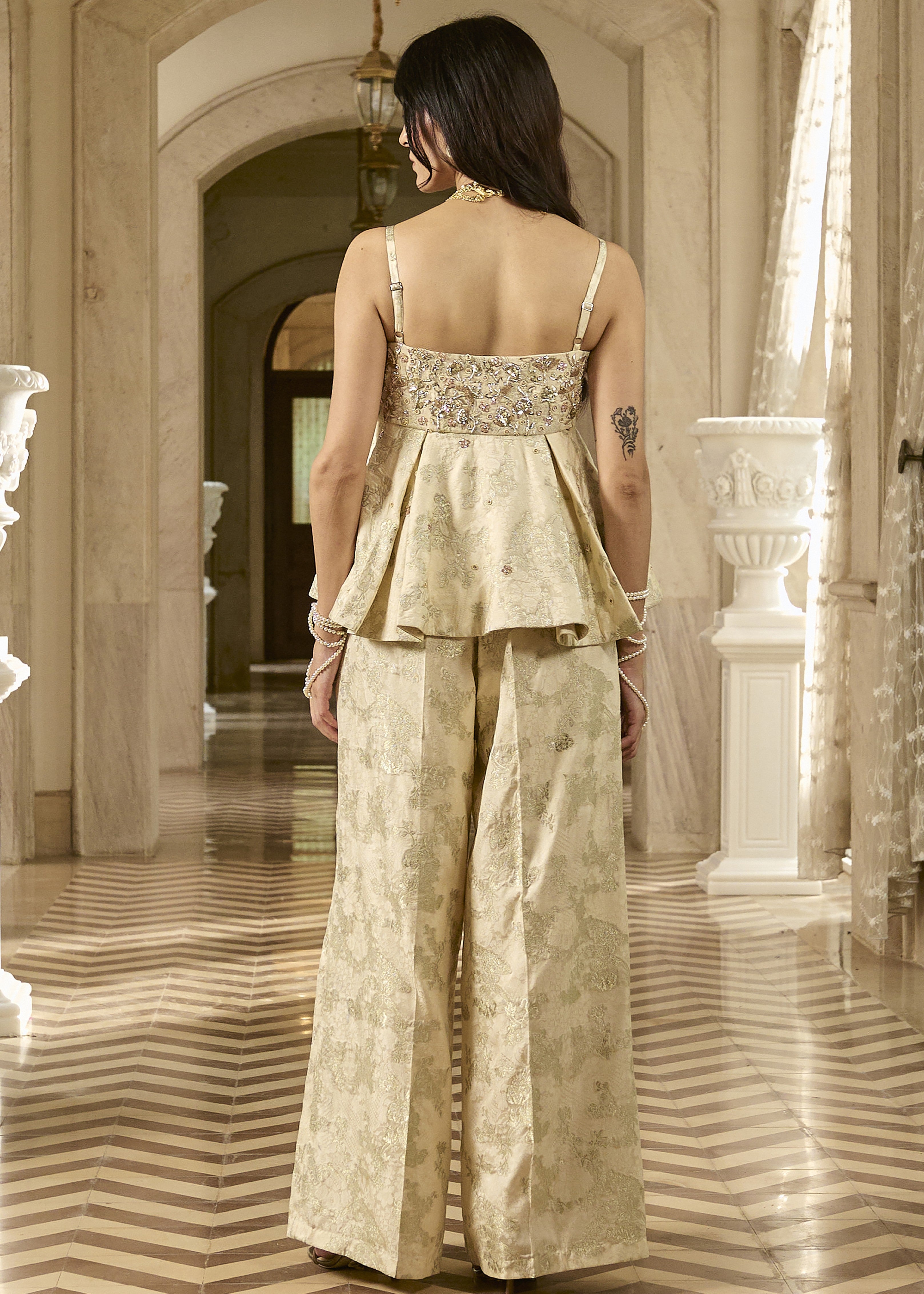 Greta Peplum Set