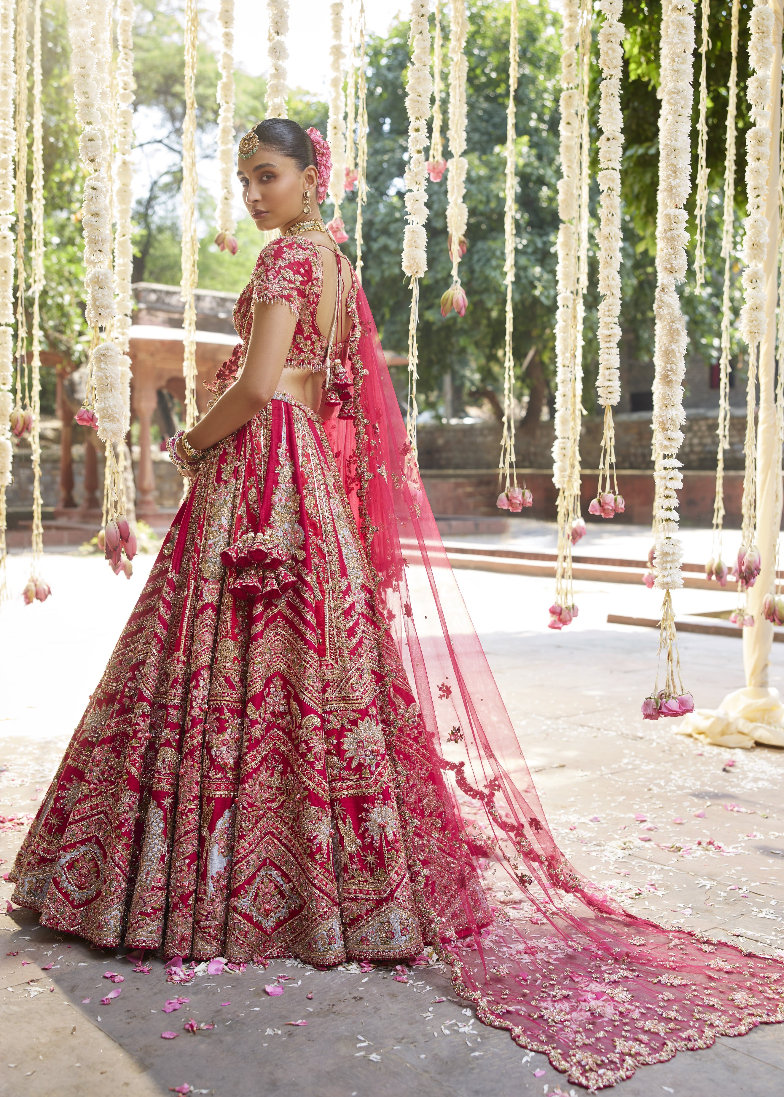 "Asani" Bridal Lehenga