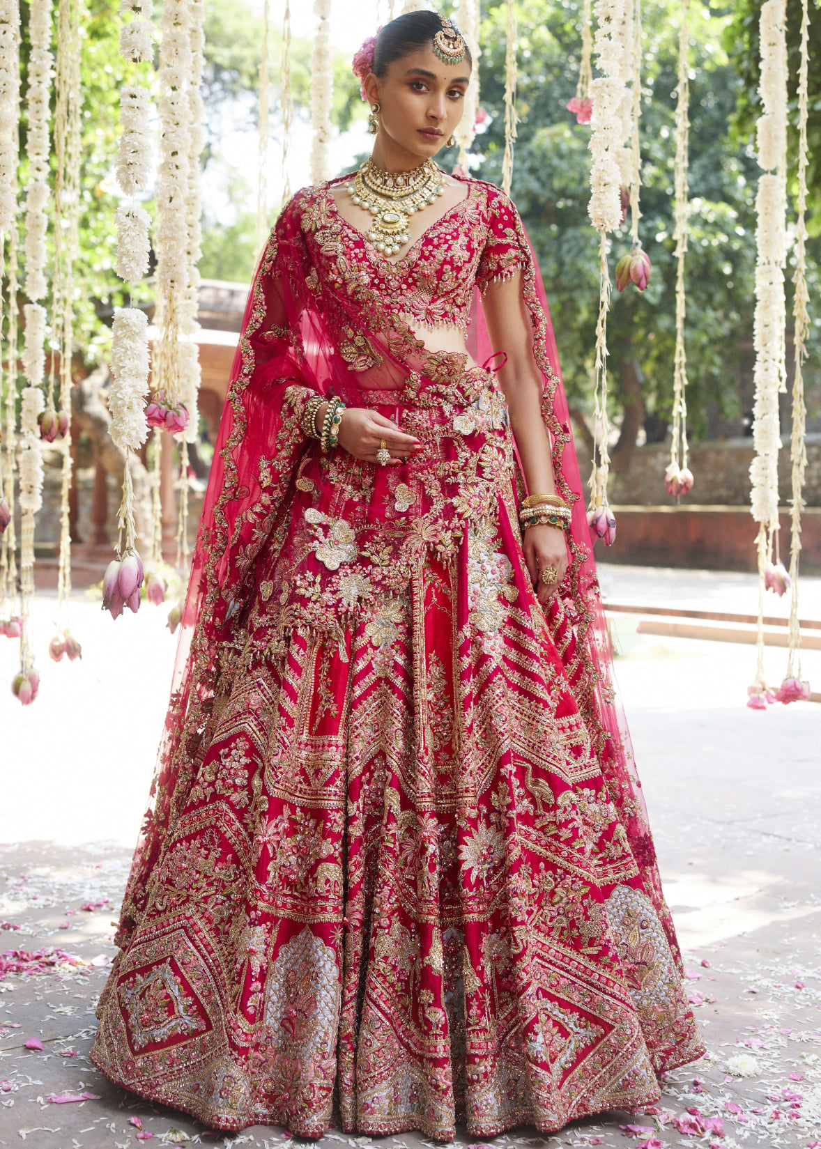 "Asani" Bridal Lehenga