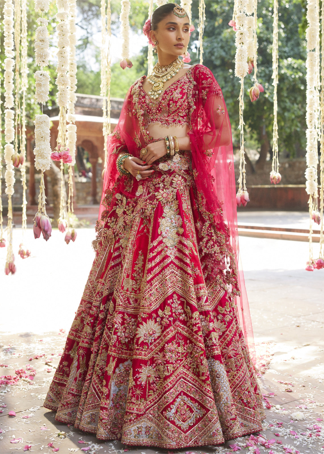 "Asani" Bridal Lehenga
