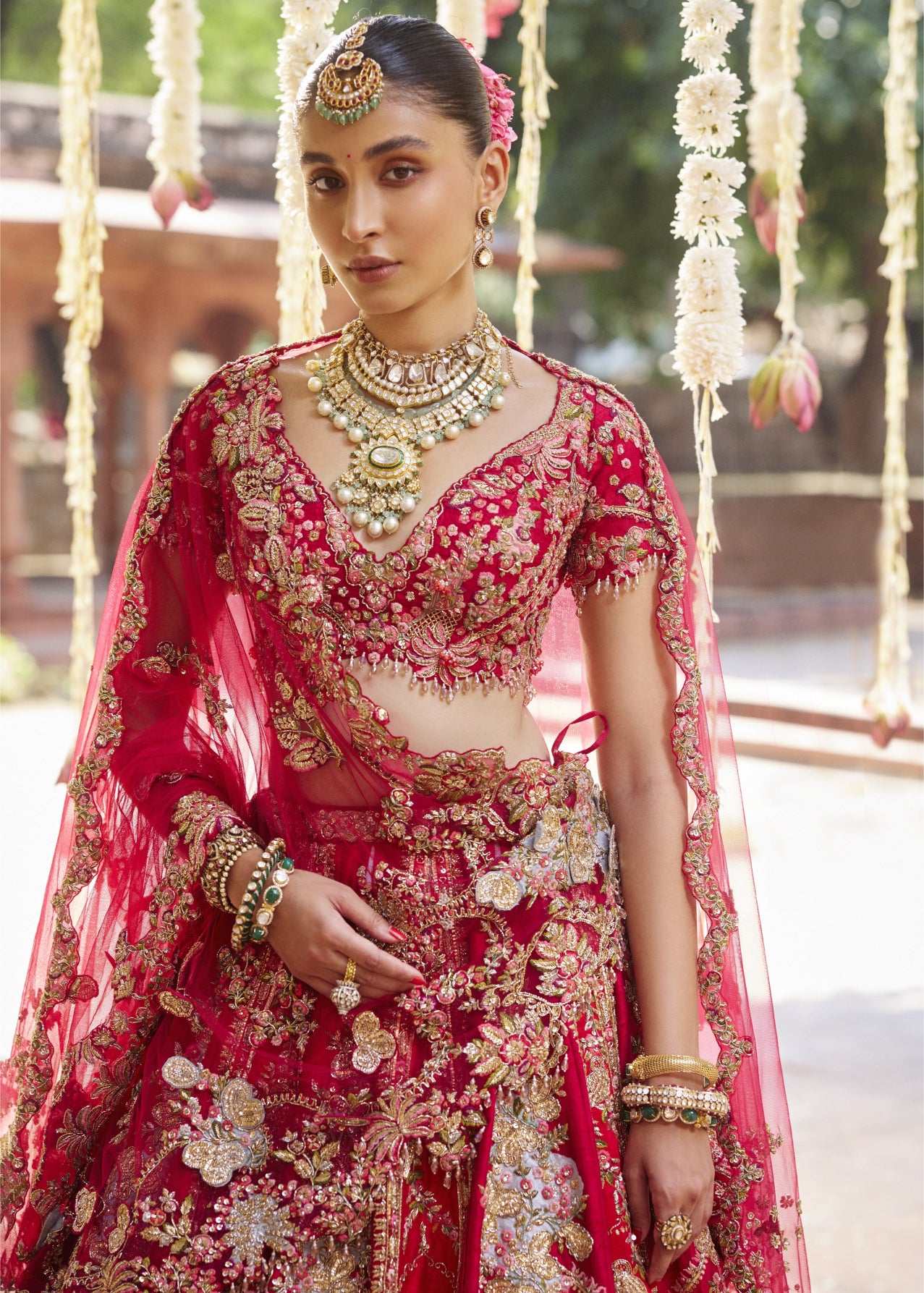 "Asani" Bridal Lehenga
