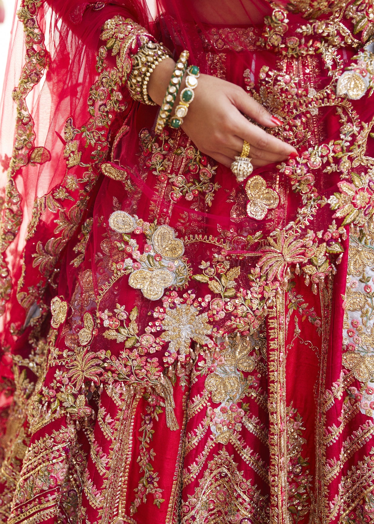 "Asani" Bridal Lehenga