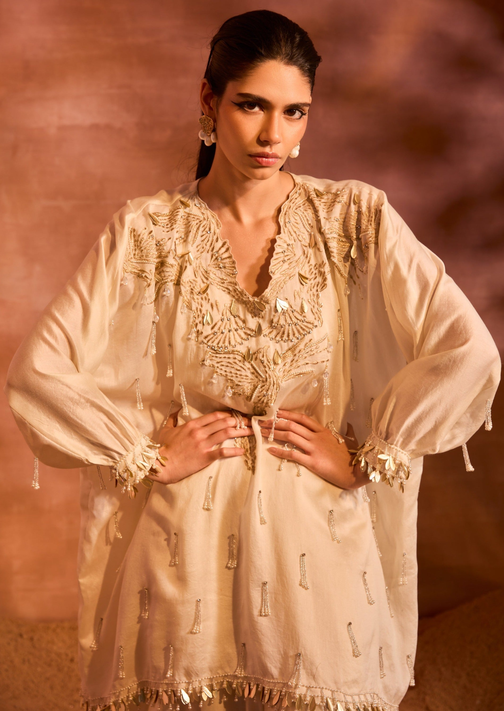 Ivory Orion Kaftan