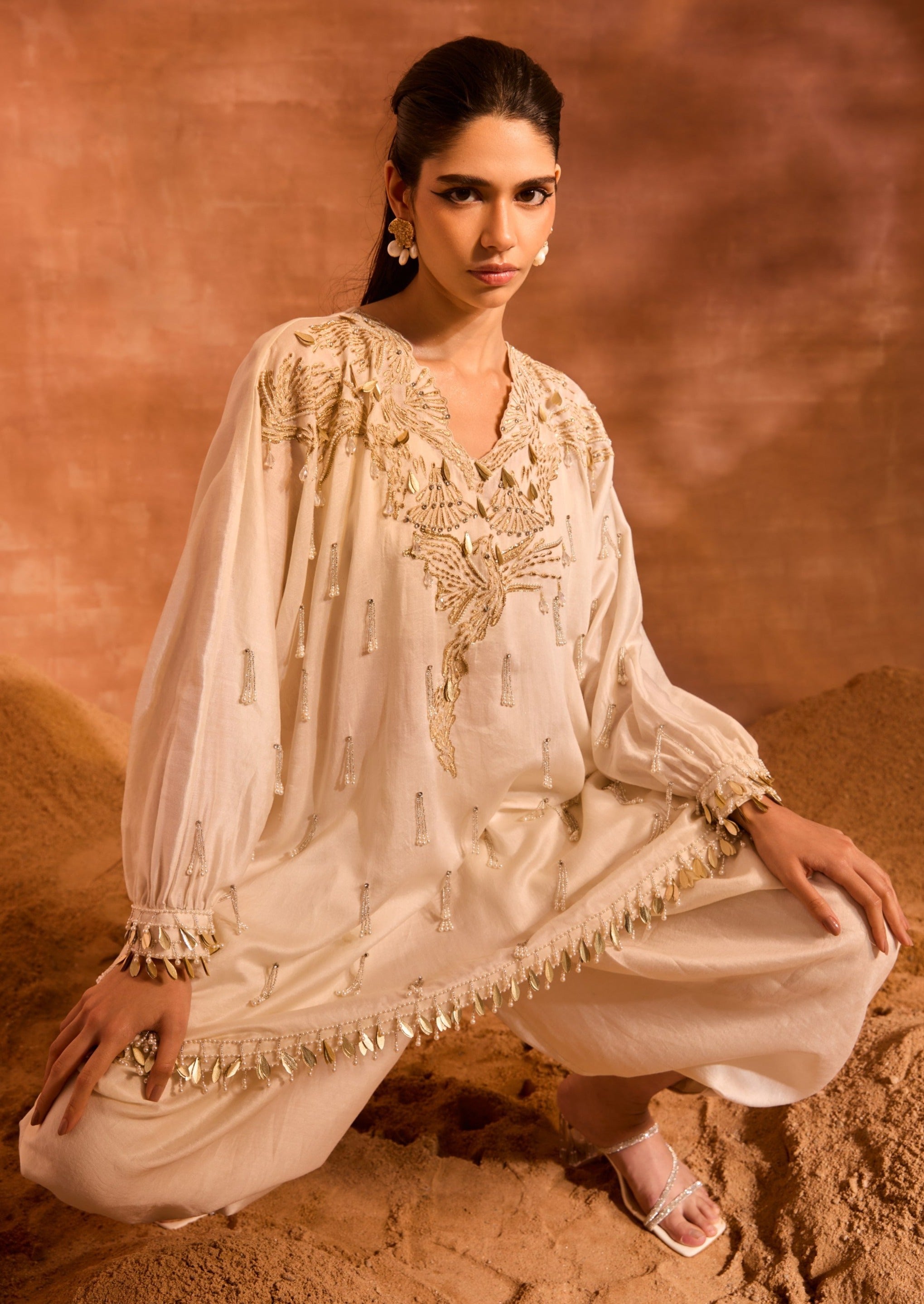 Ivory Orion Kaftan