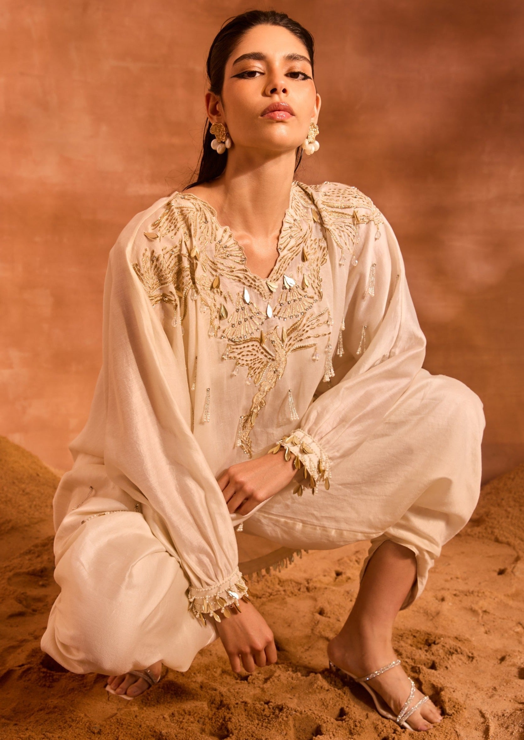 Ivory Orion Kaftan