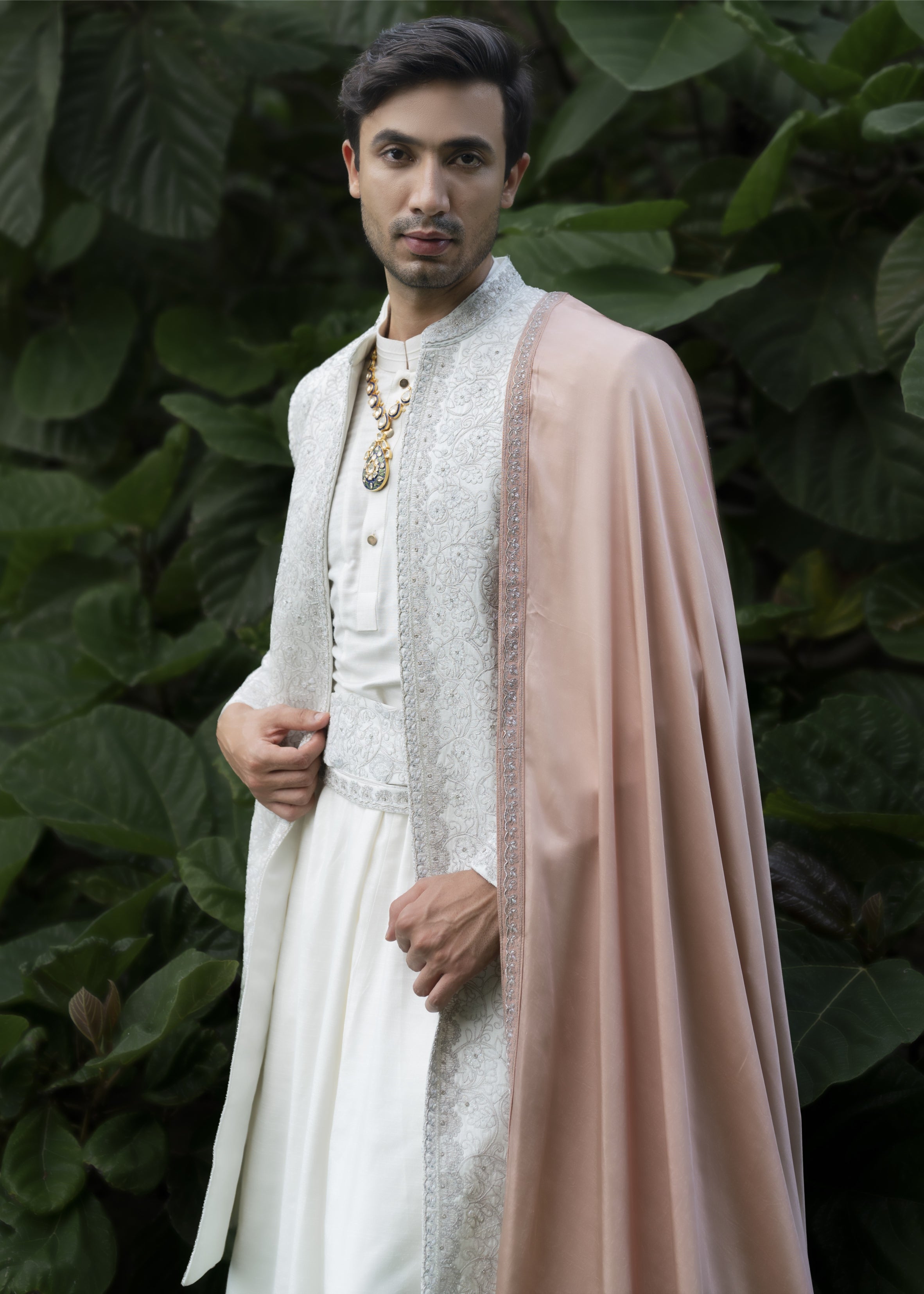 Ivory Whisper Sherwani Set