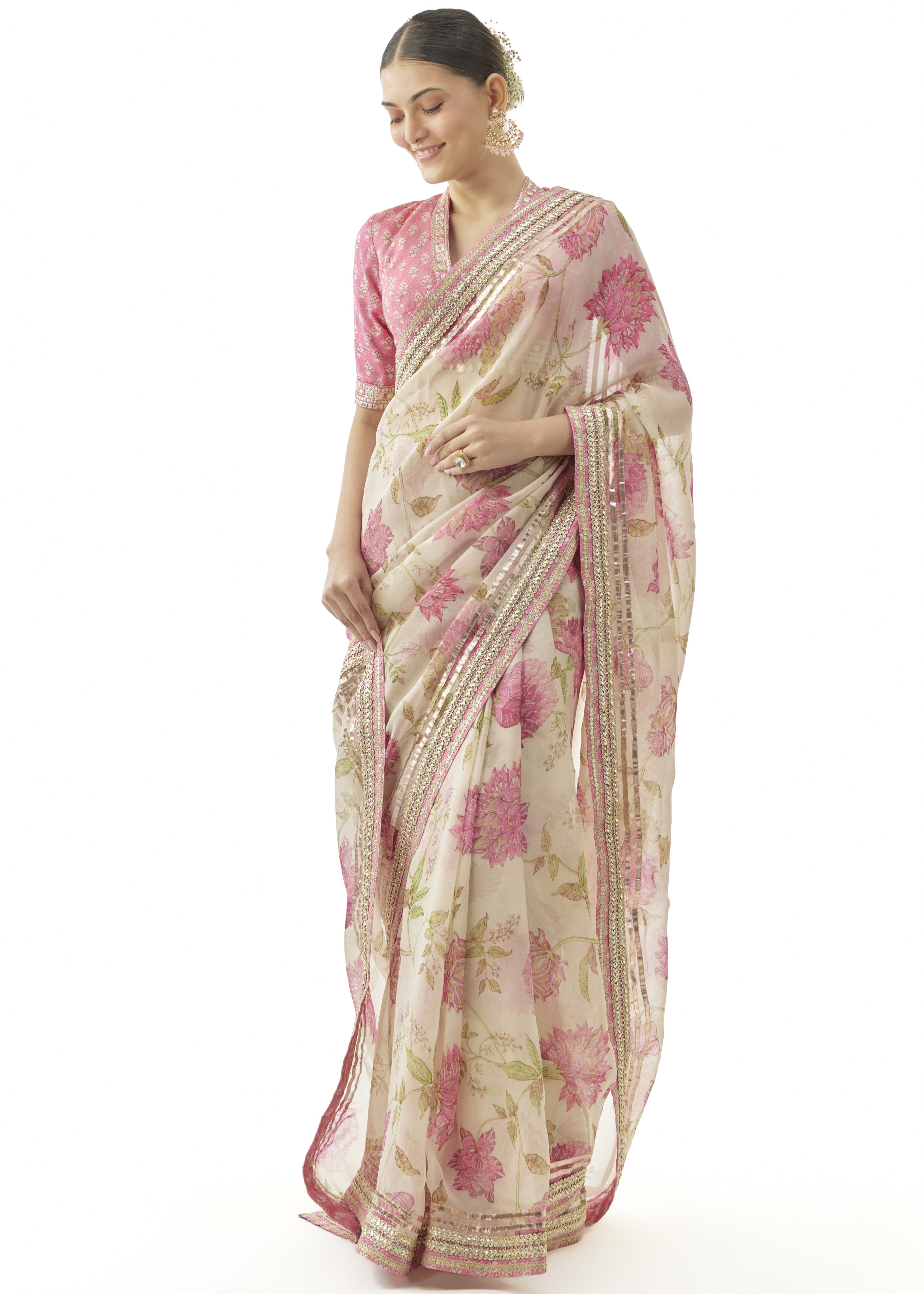 Aavika Sari Set