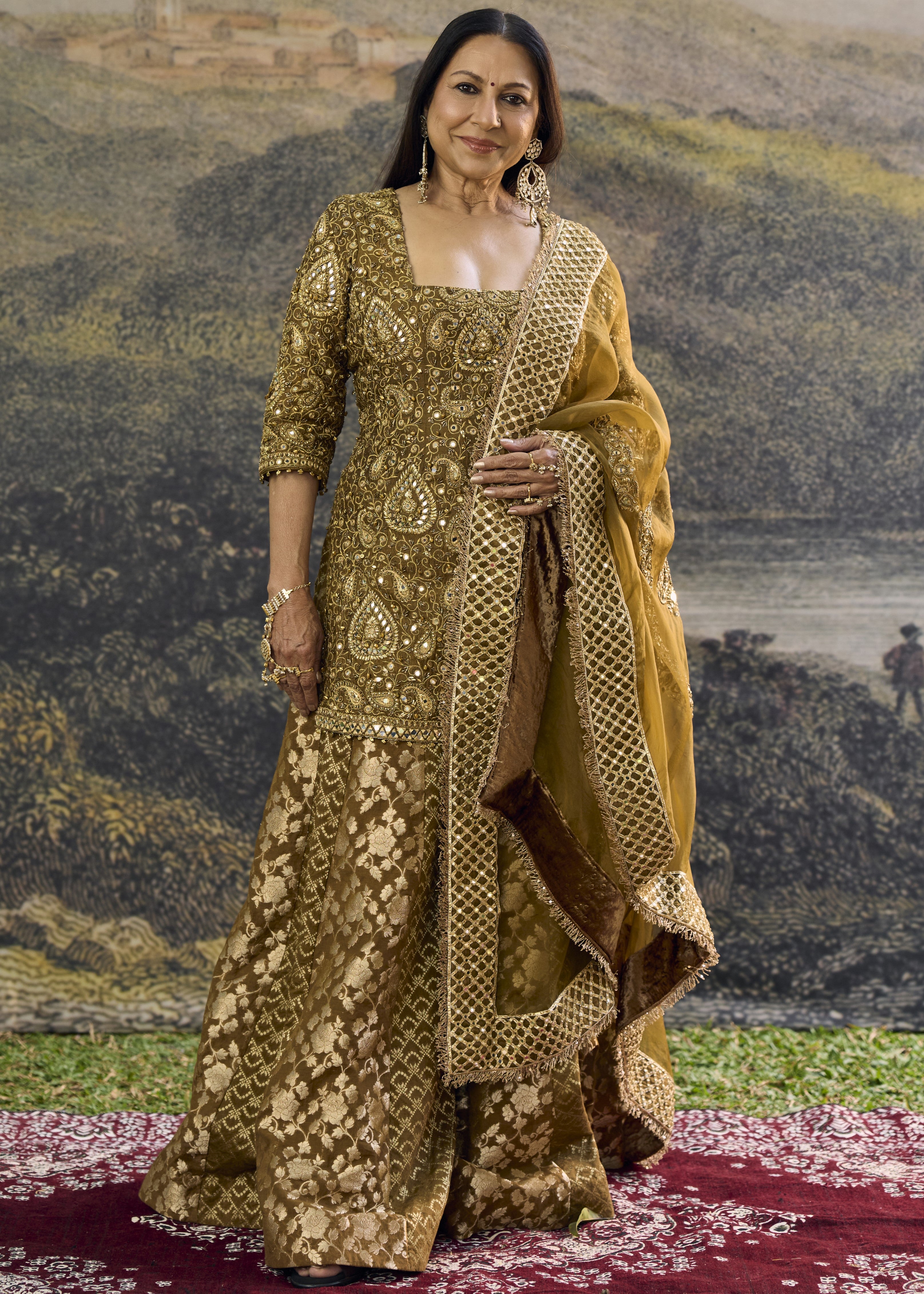 Zivara Sharara Set