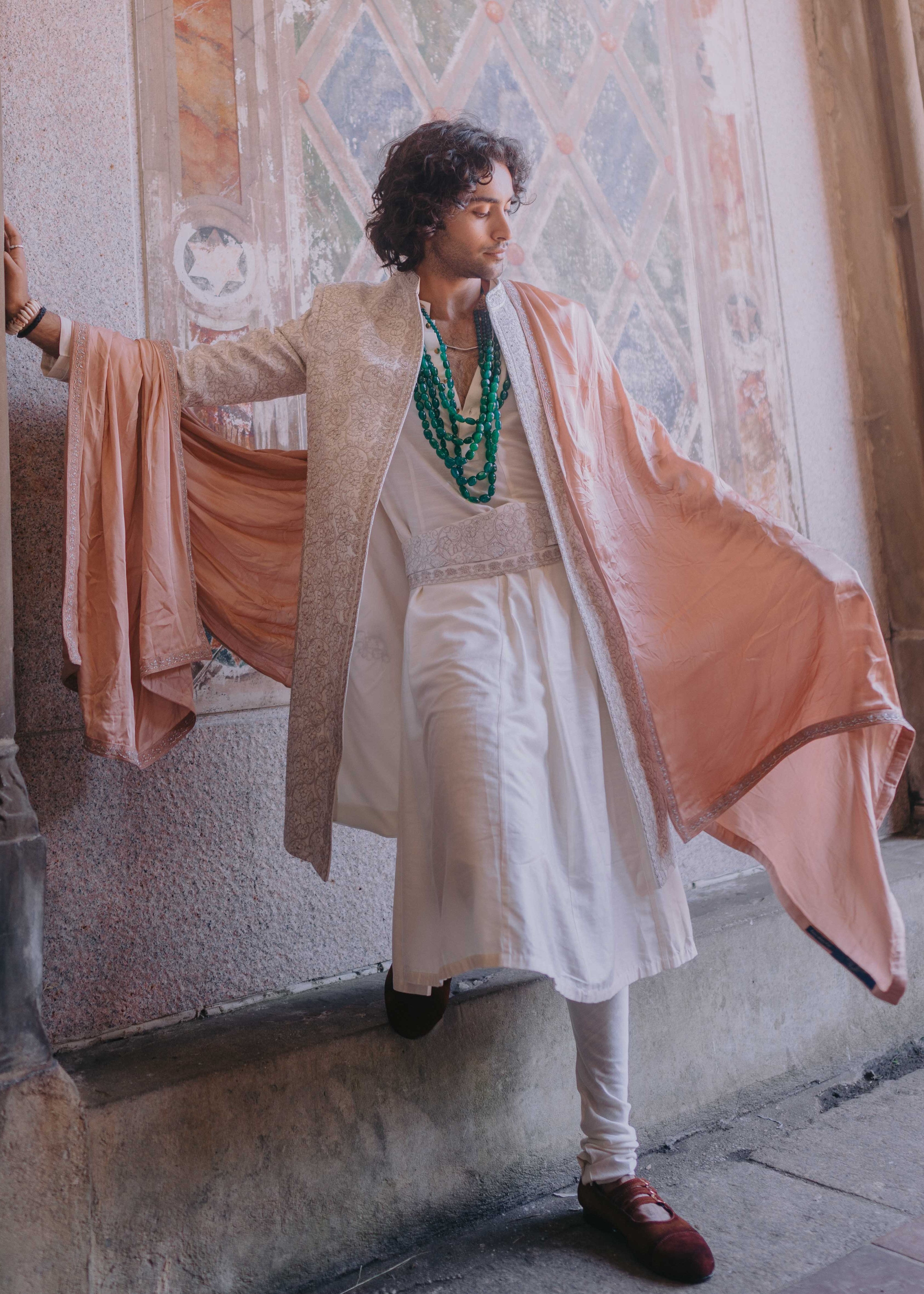 Ivory Whisper Sherwani Set