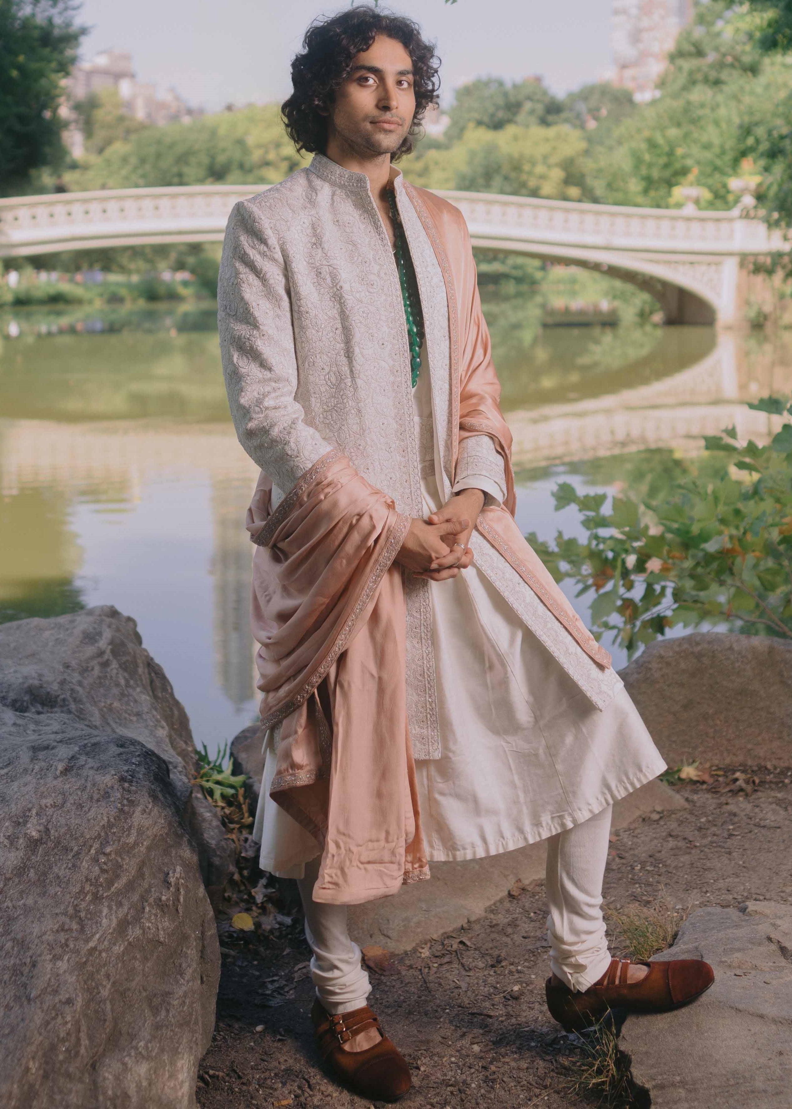 Ivory Whisper Sherwani Set