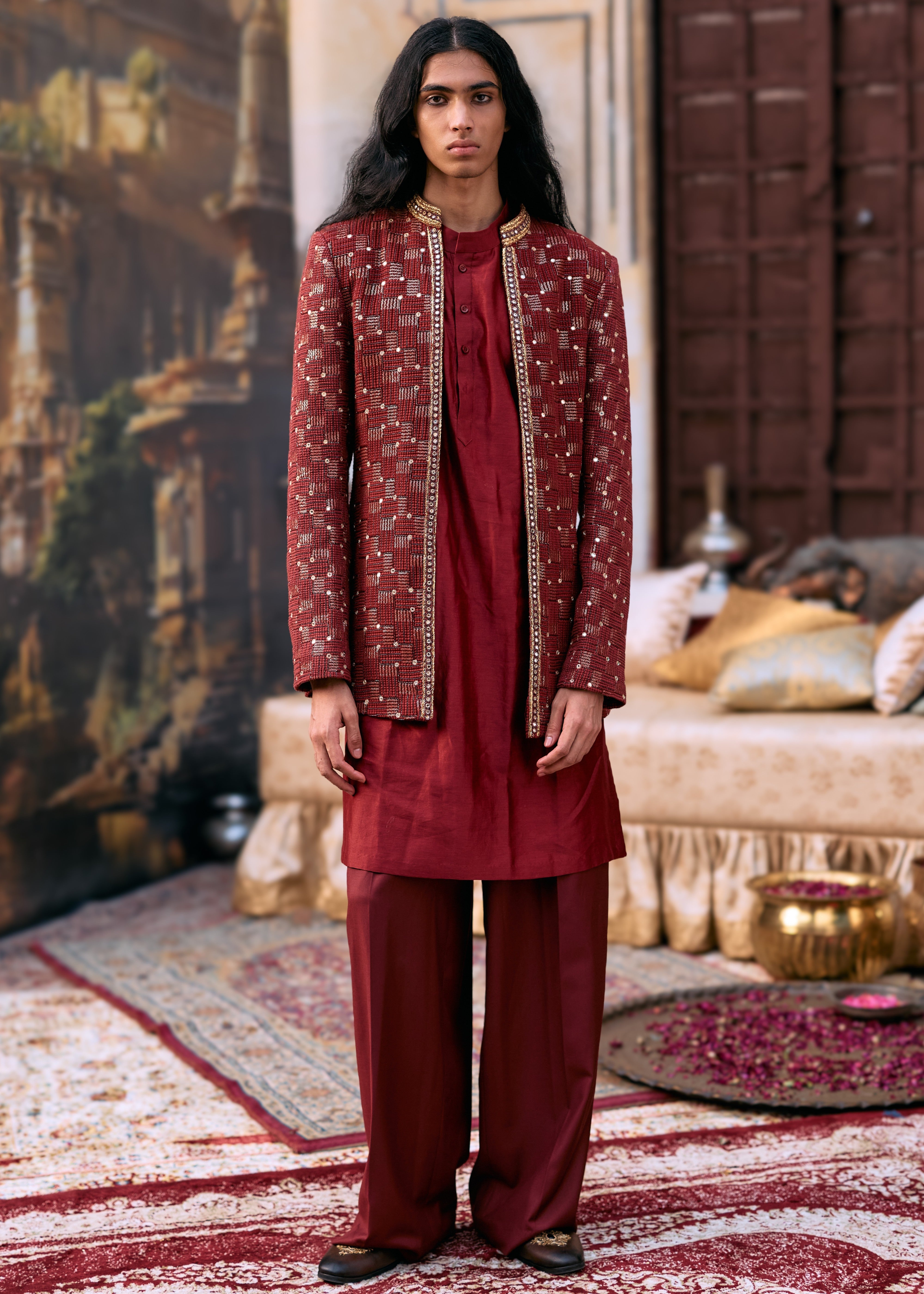 Rajang Sherwani Set