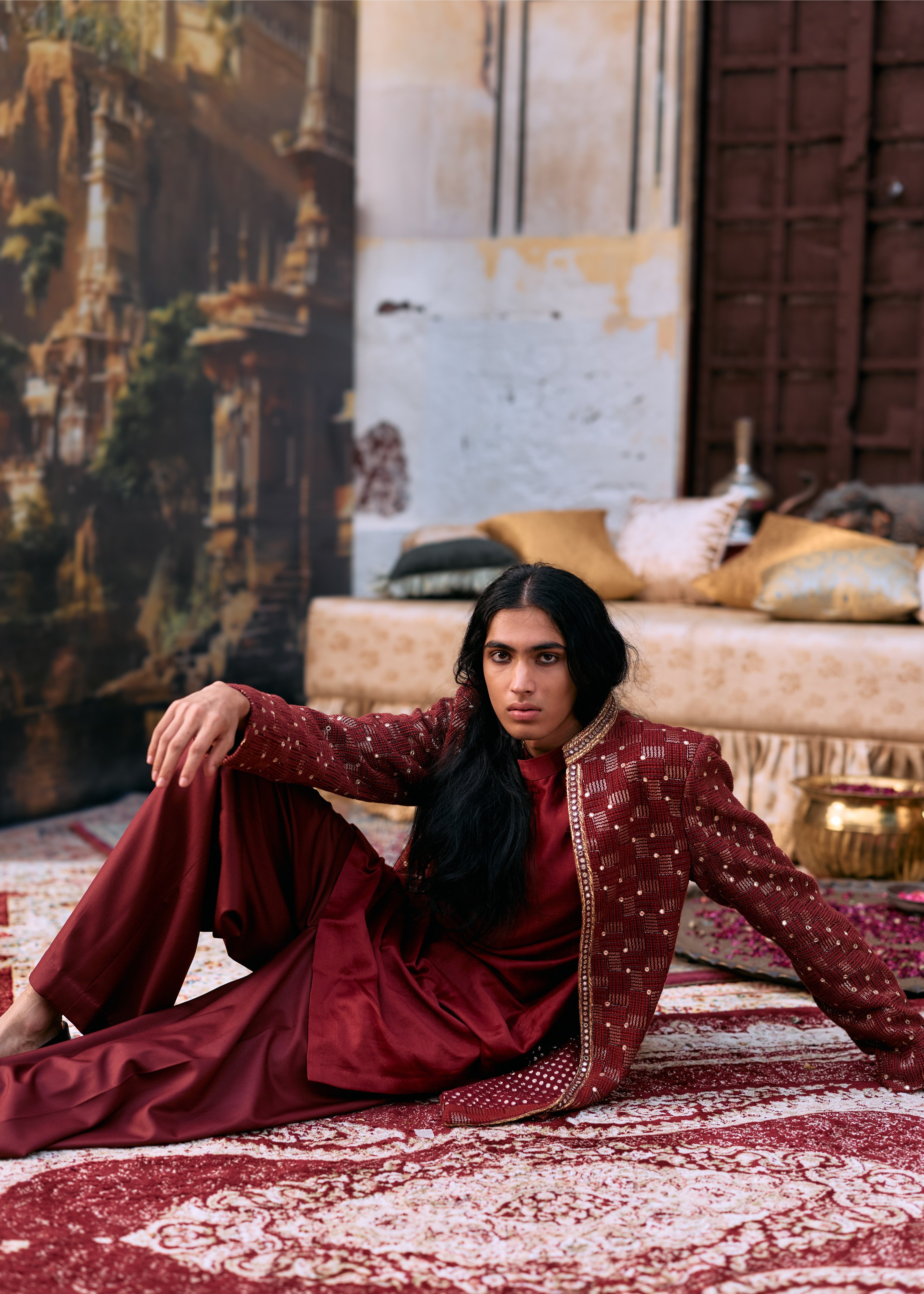 Rajang Sherwani Set