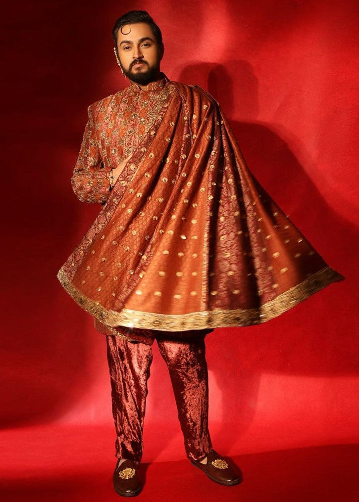 Rajvesha Sherwani Set