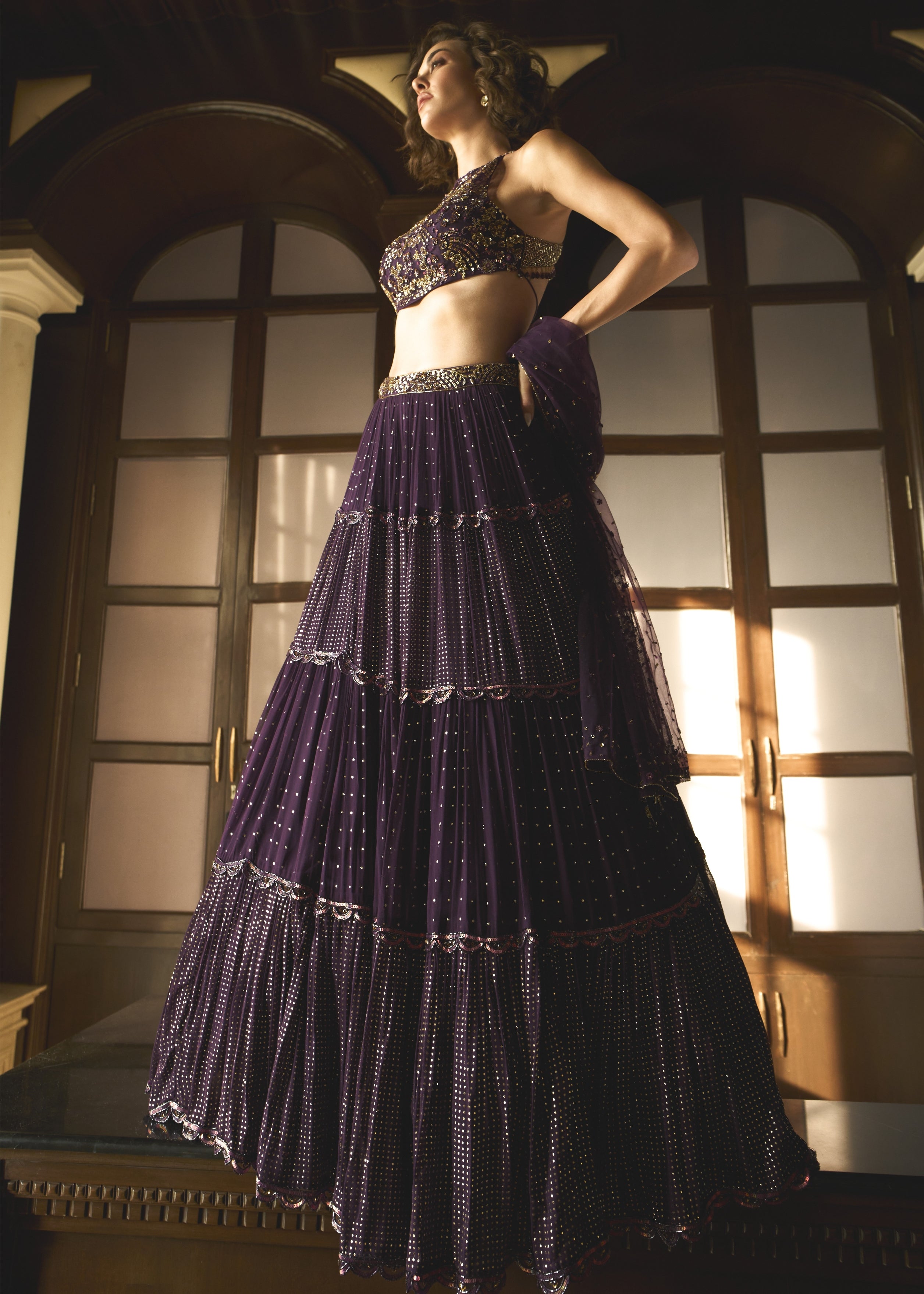 Purple Lehenga