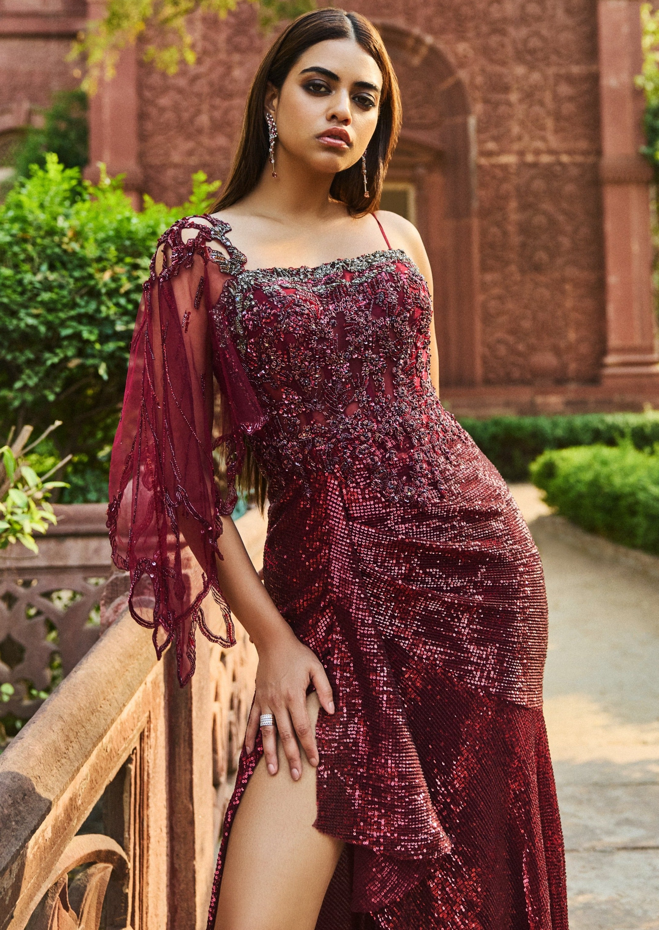 Benaisha Drape Gown