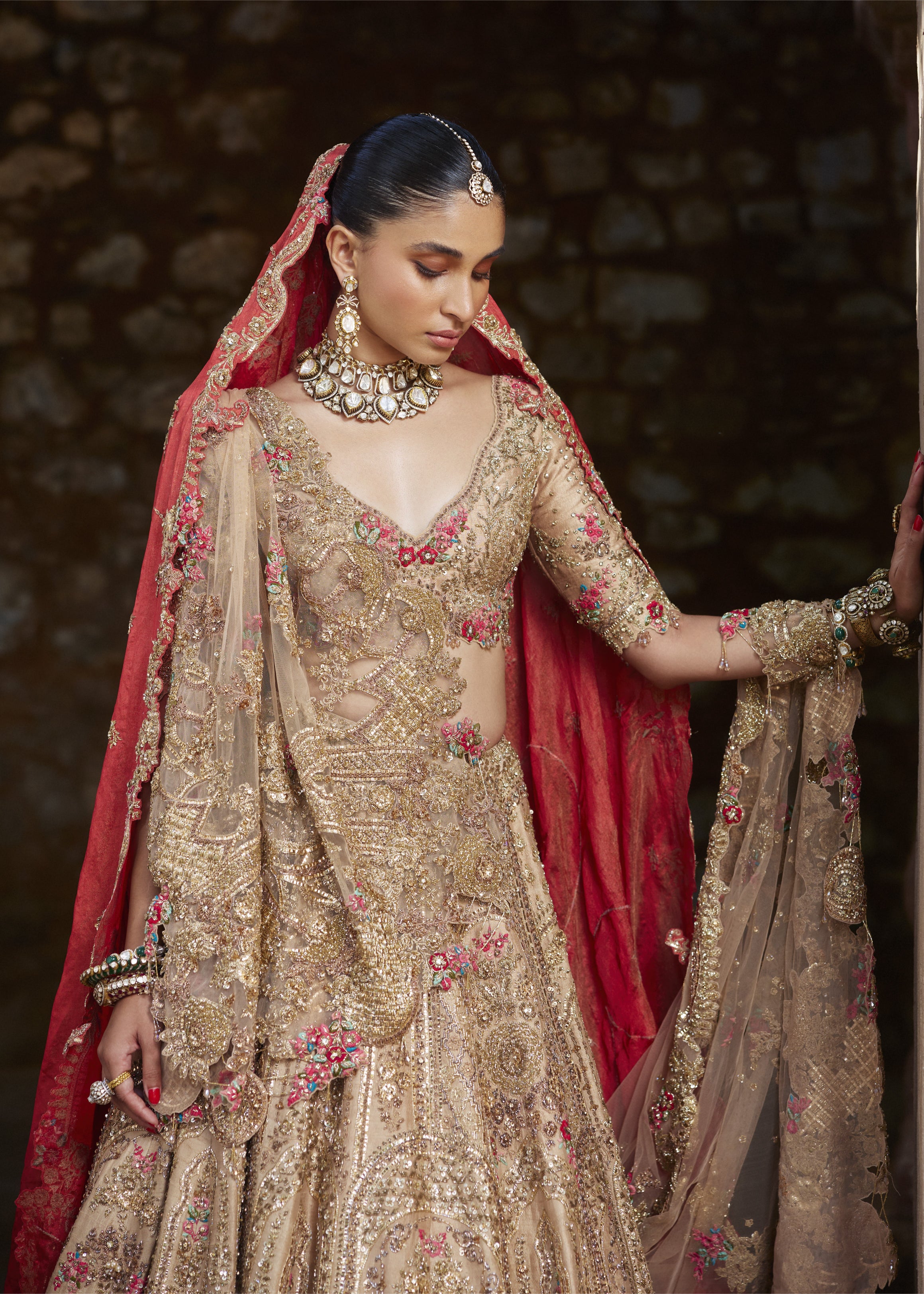 "Anviksha" Bridal Lehenga