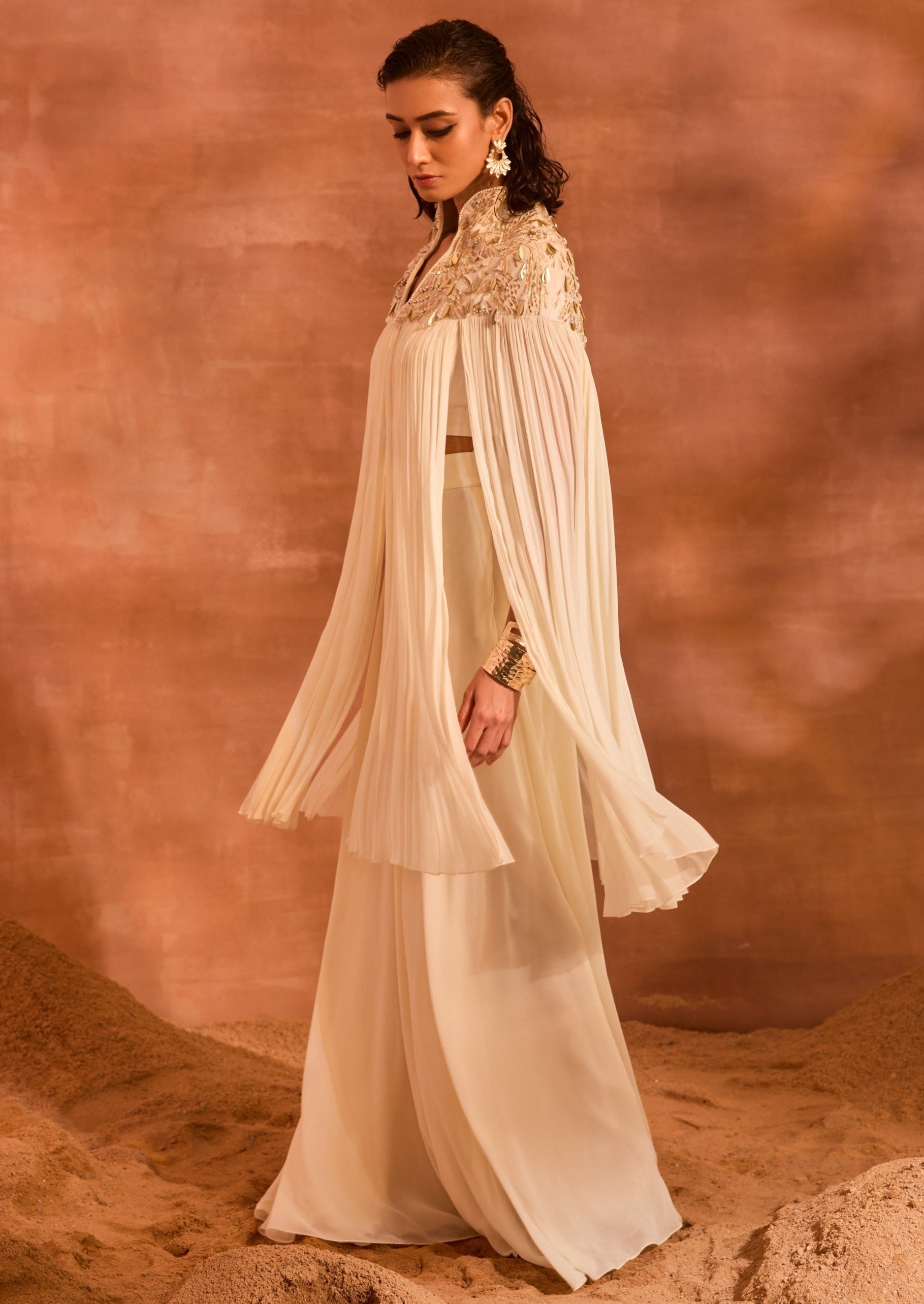 Ivory Alicia Jacket Set