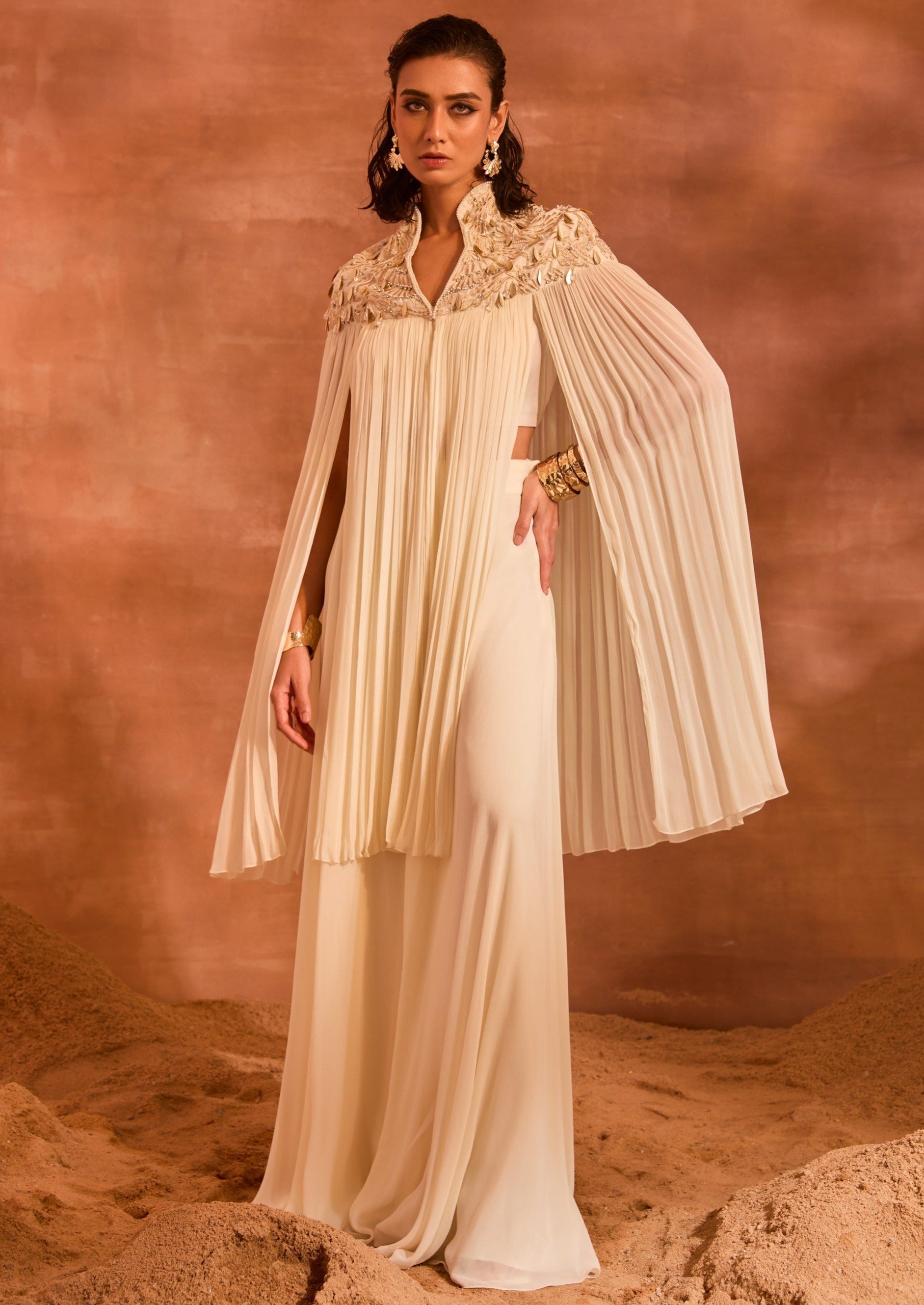 Ivory Alicia Jacket Set