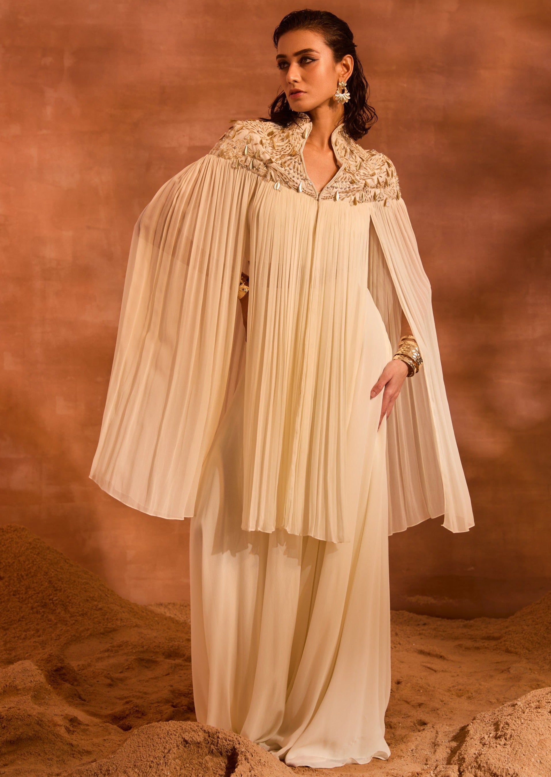 Ivory Alicia Jacket Set
