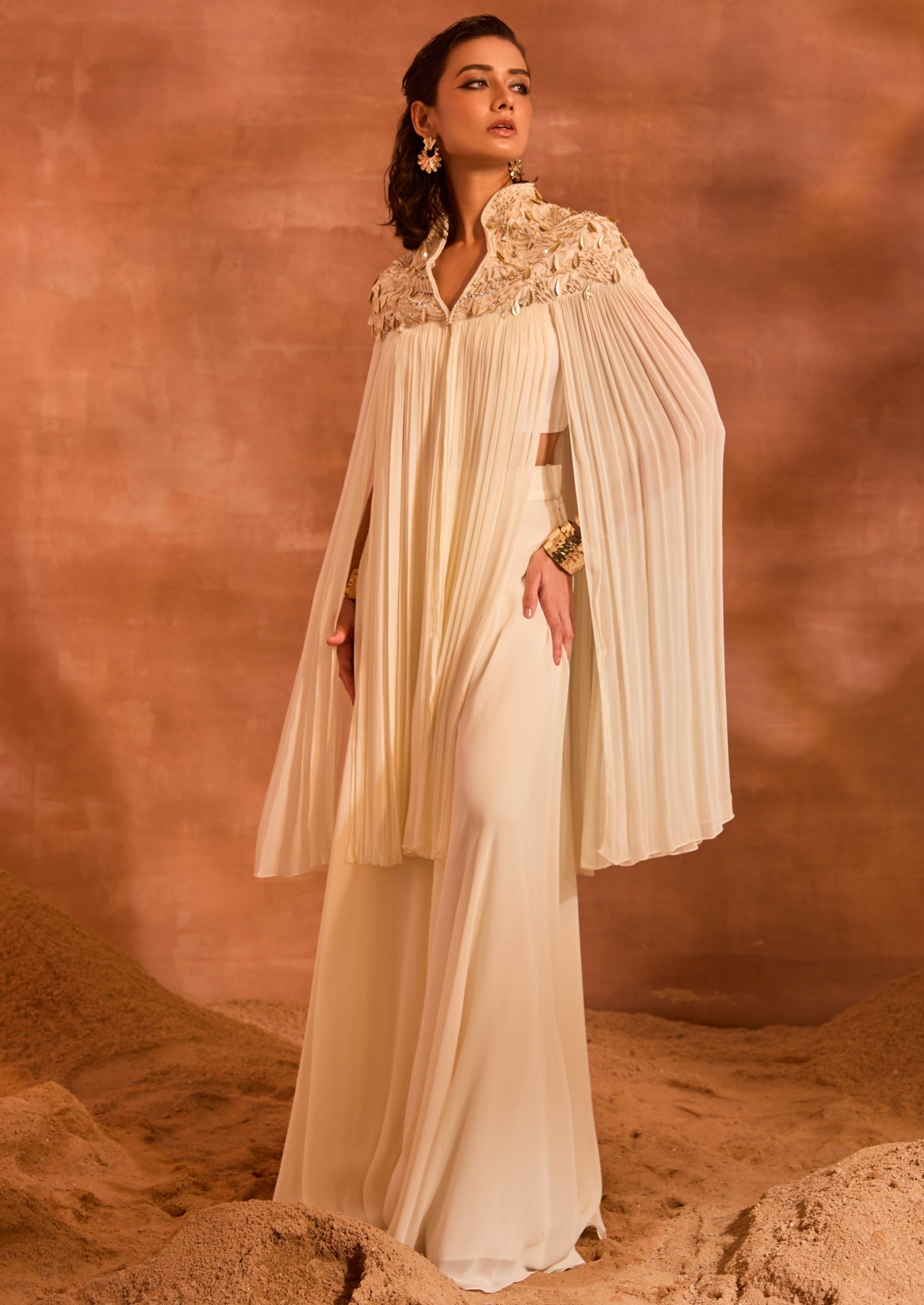 Ivory Alicia Jacket Set