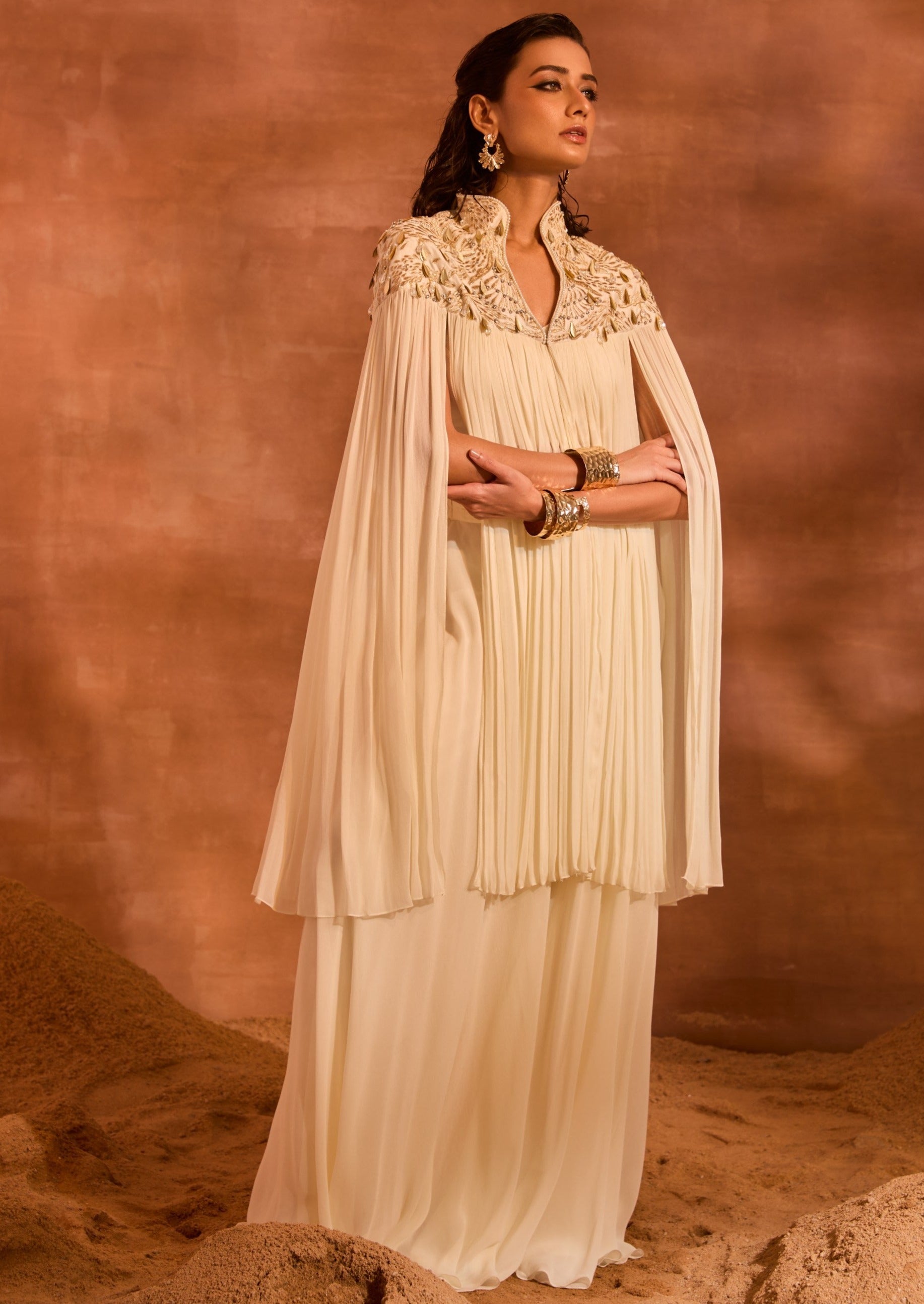 Ivory Alicia Jacket Set