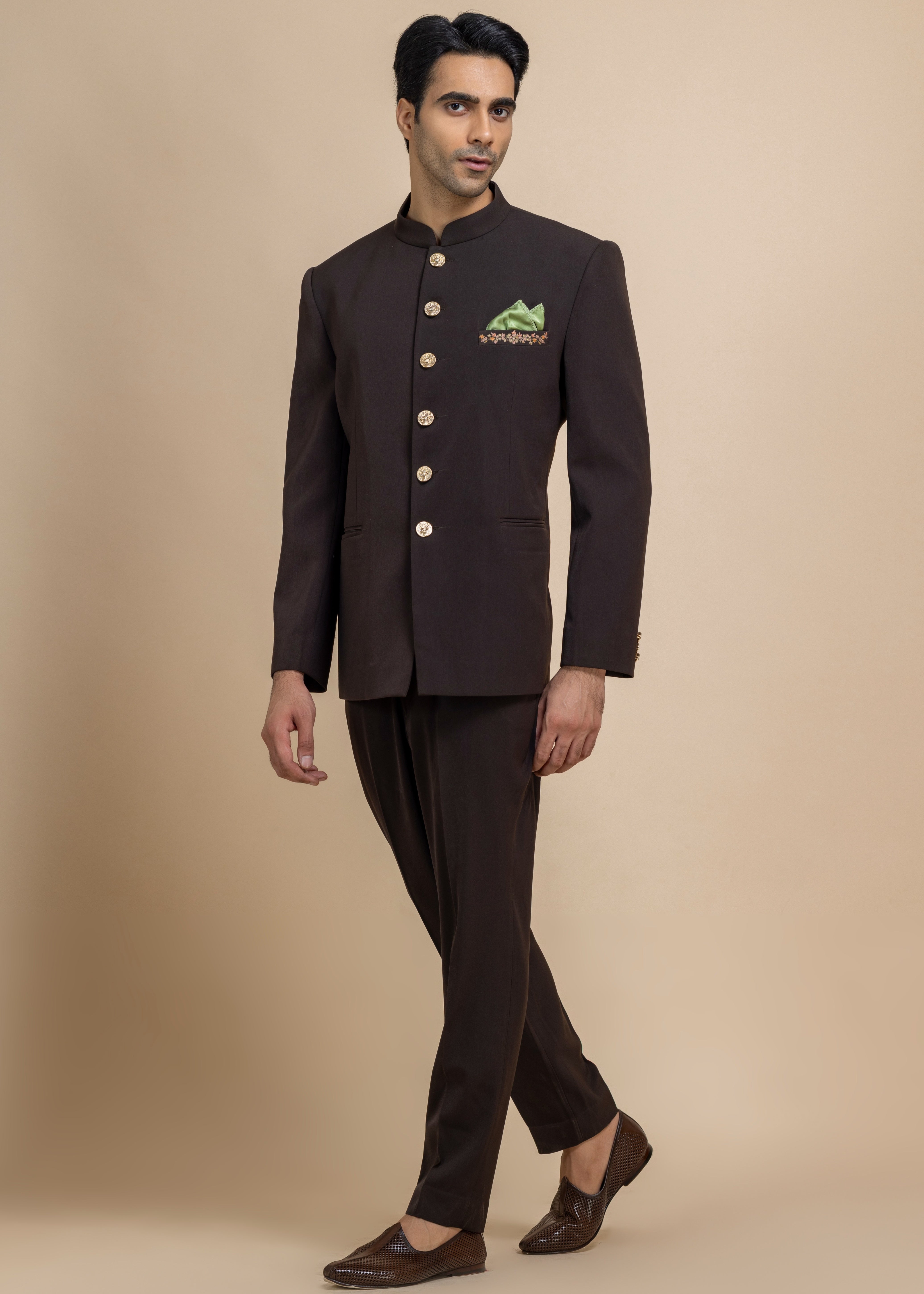 Umber Royale Bandgala