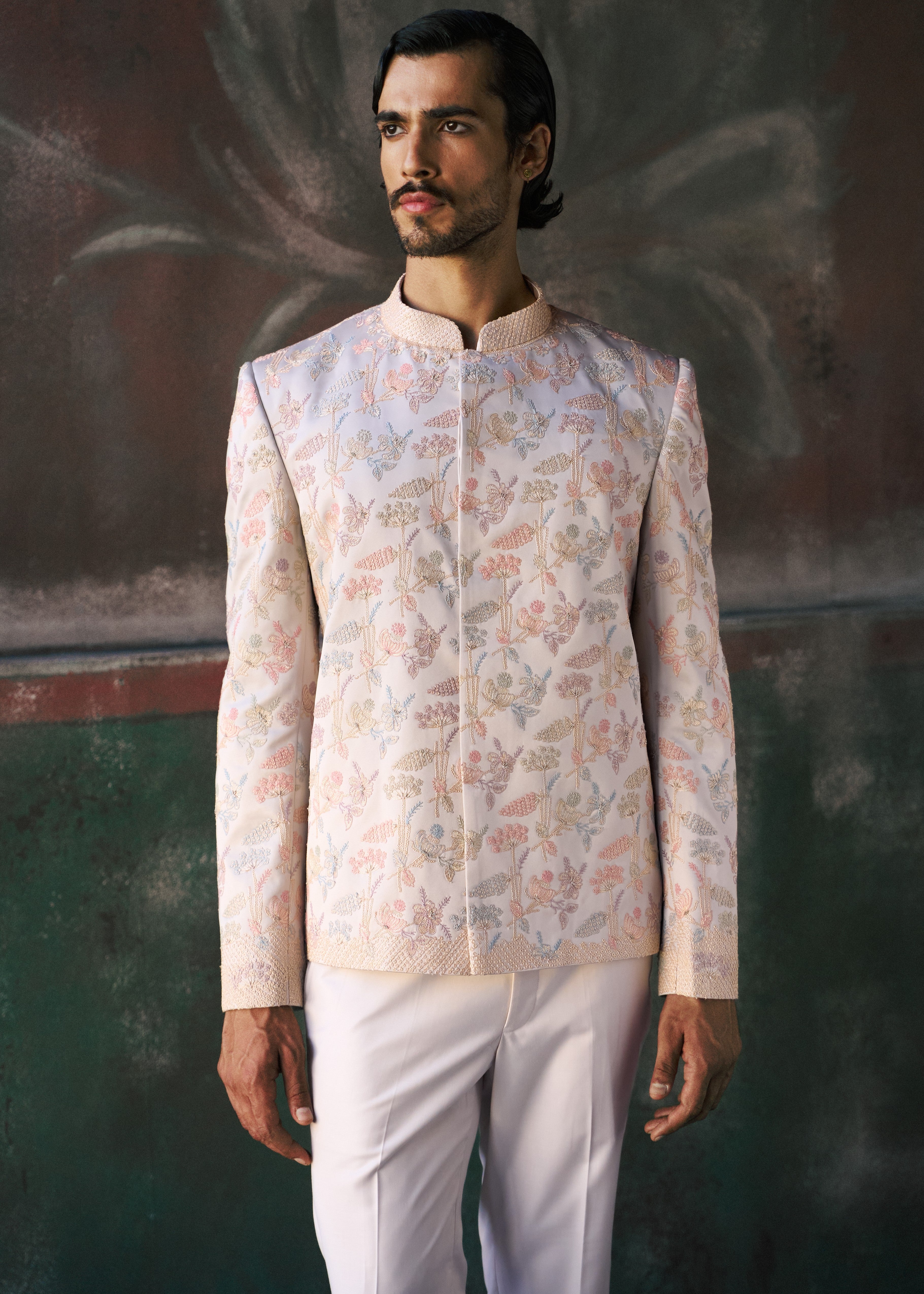 Ehrav Bandhgala Short Jacket Set