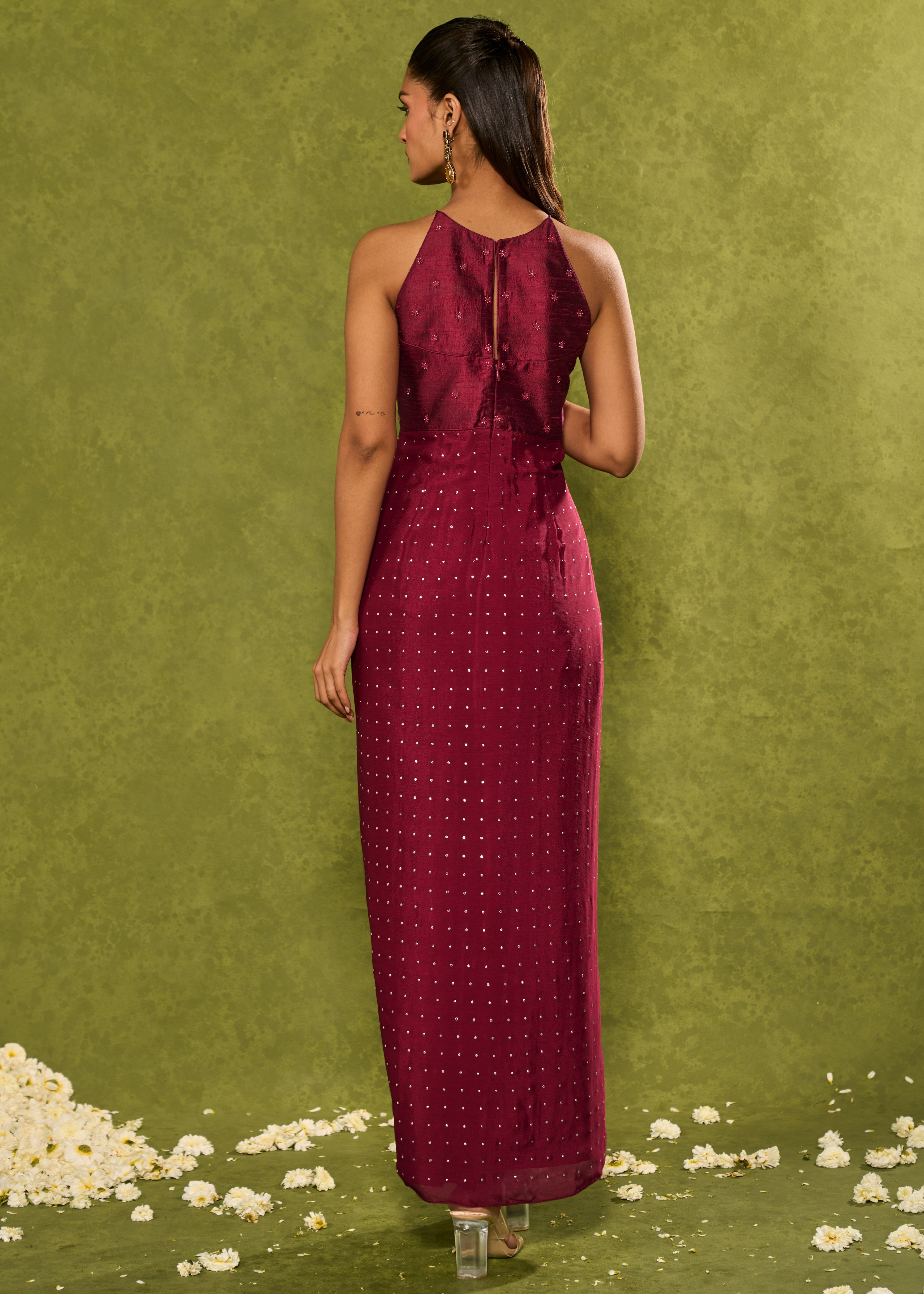 Jasmine Cowl Dress