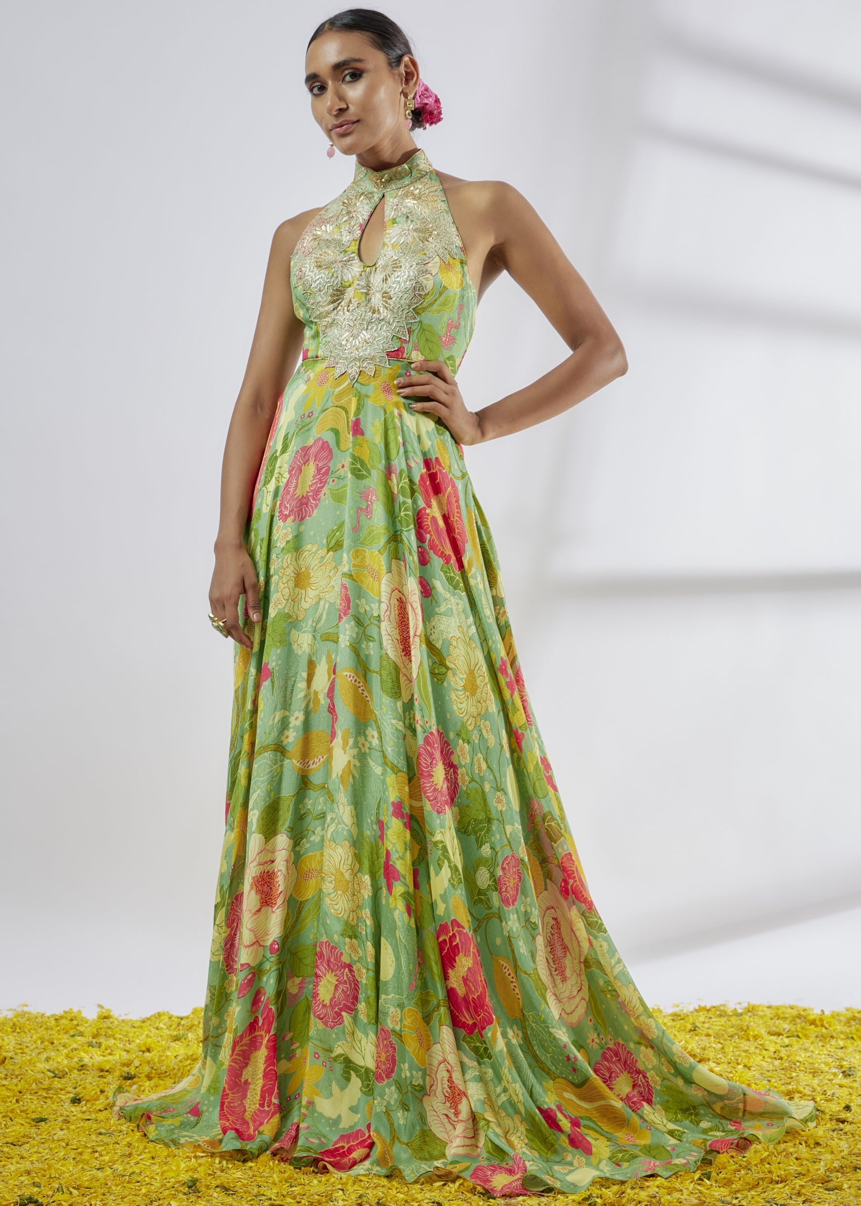 Mint Green Luna Gown