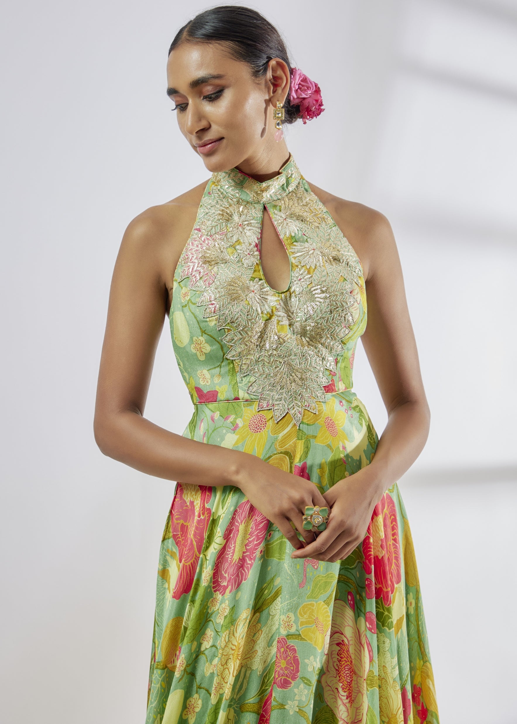 Mint Green Luna Gown