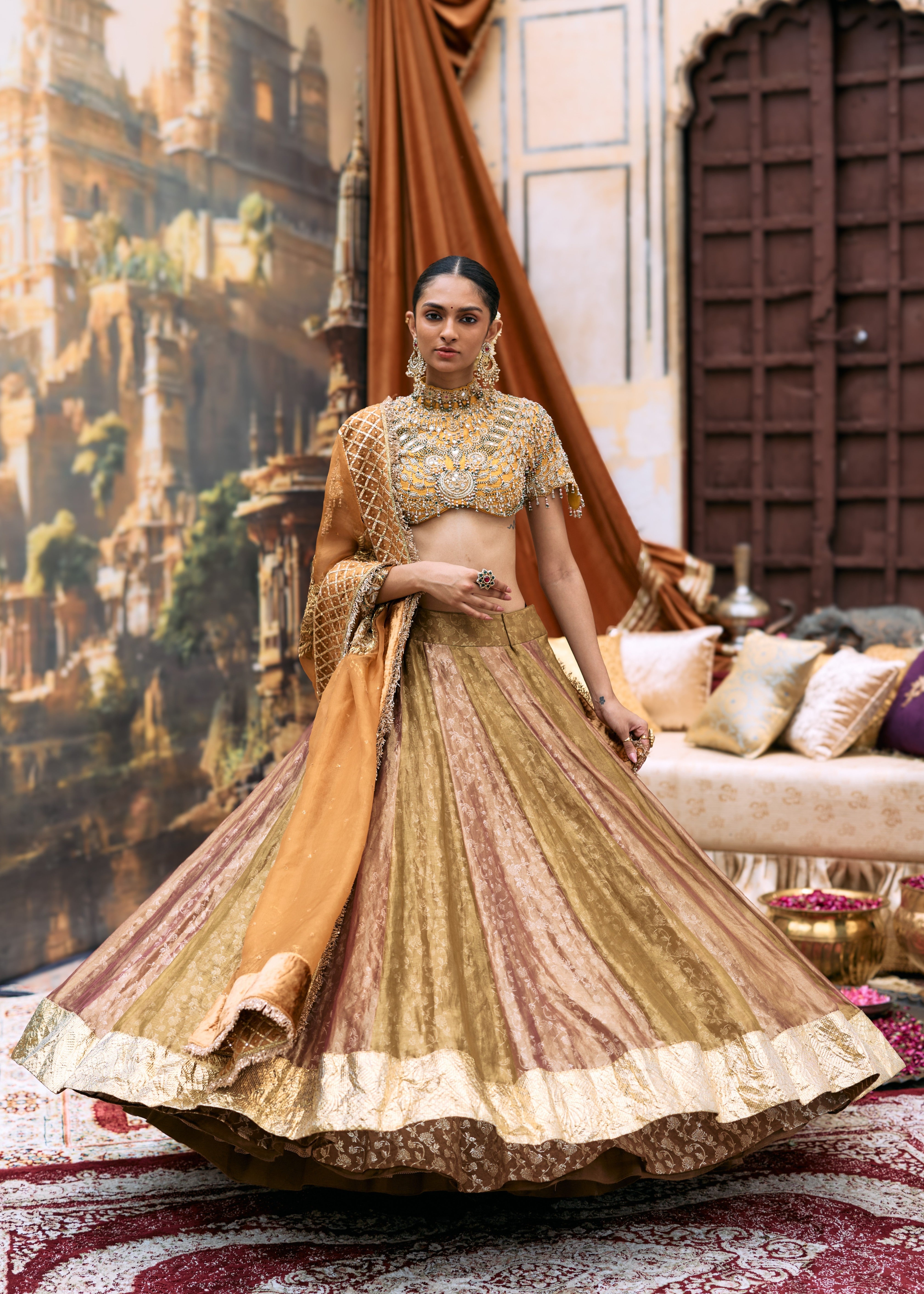 Pravarnika Lehenga Set-C