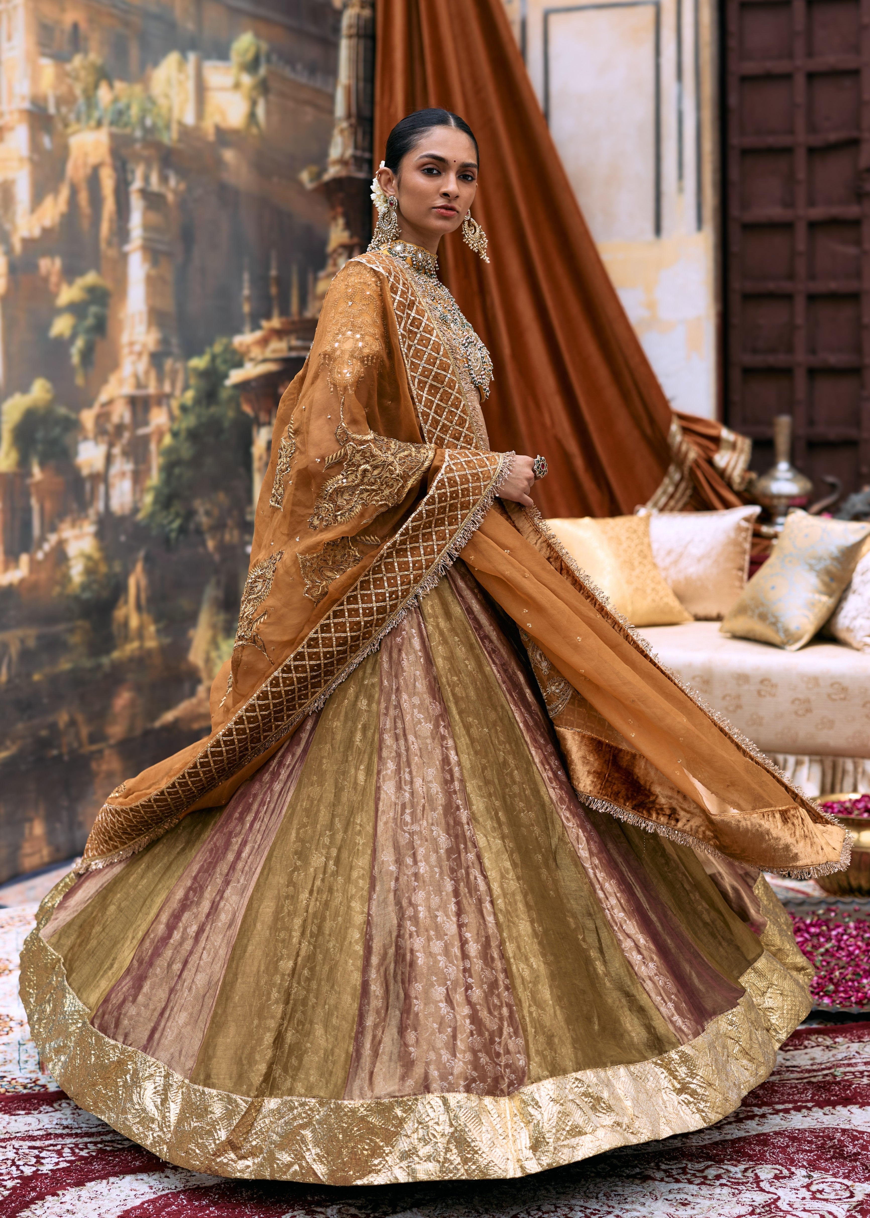 Pravarnika Lehenga Set-C