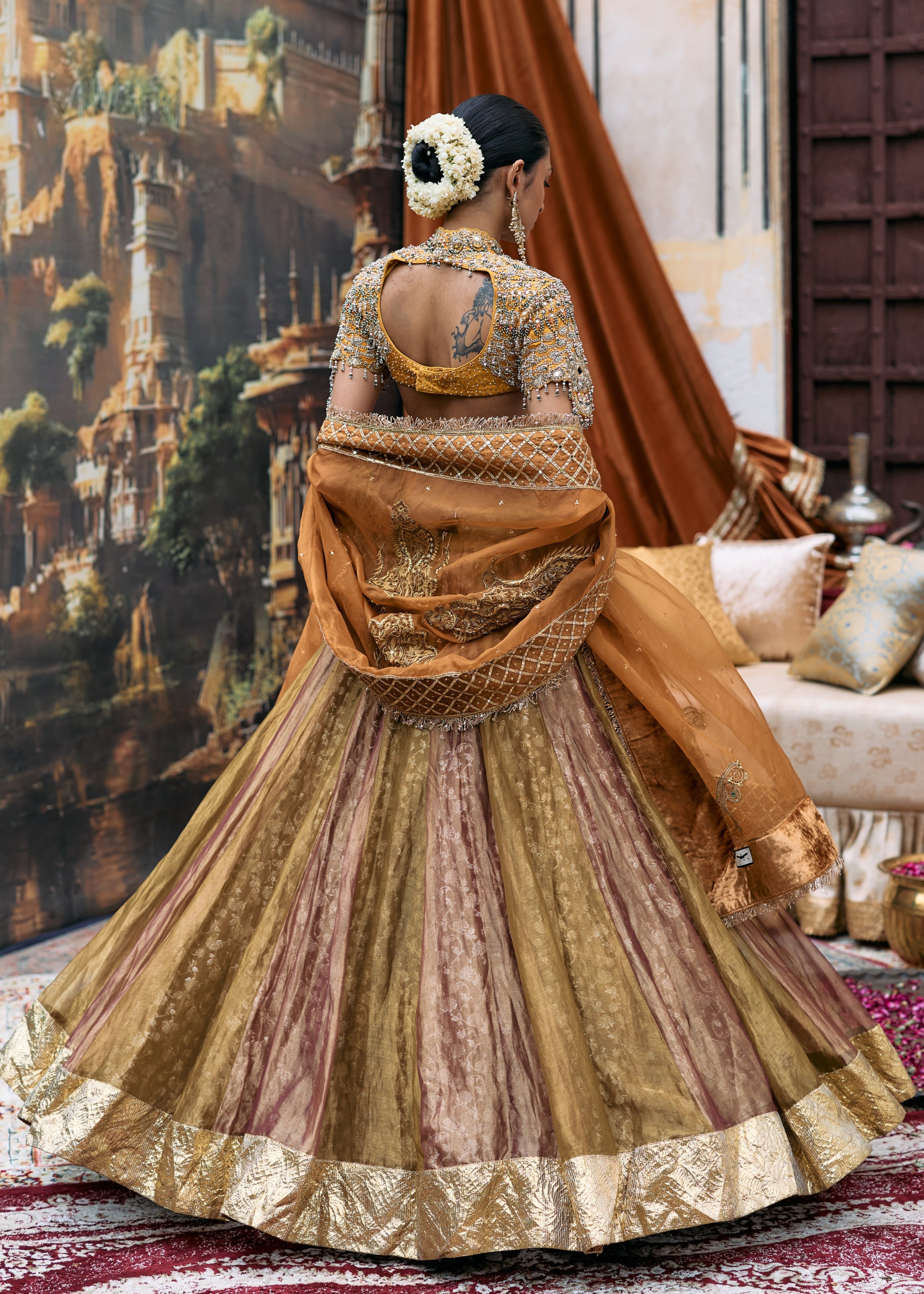 Pravarnika Lehenga Set-C
