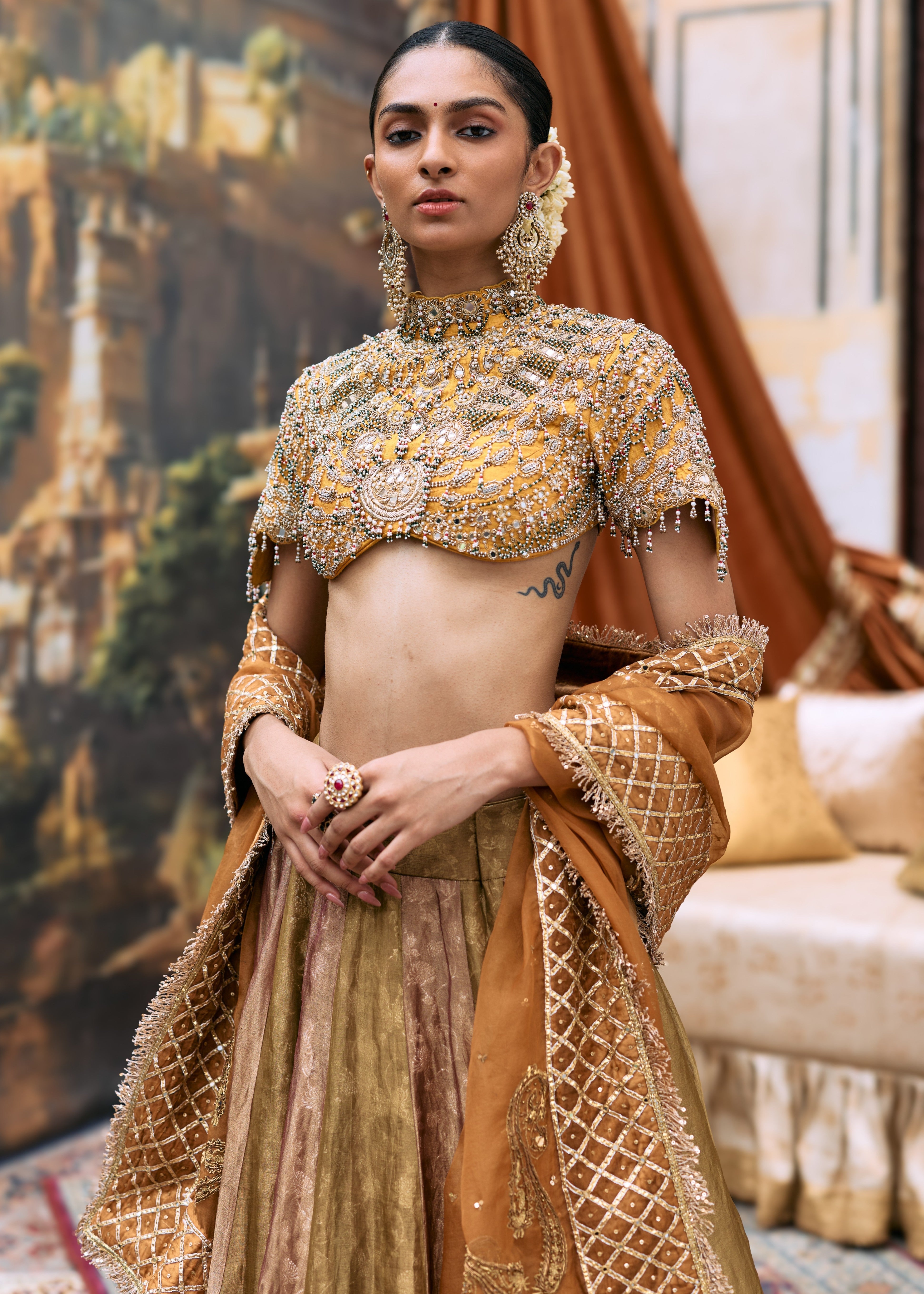 Pravarnika Lehenga Set-C