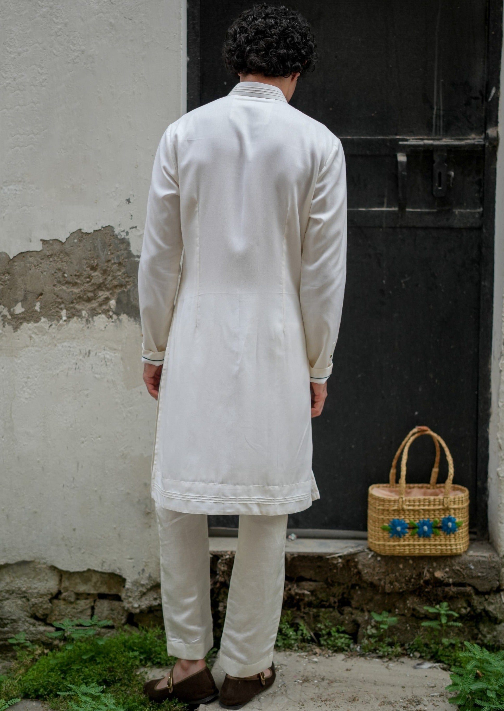 White Bloom Kurta