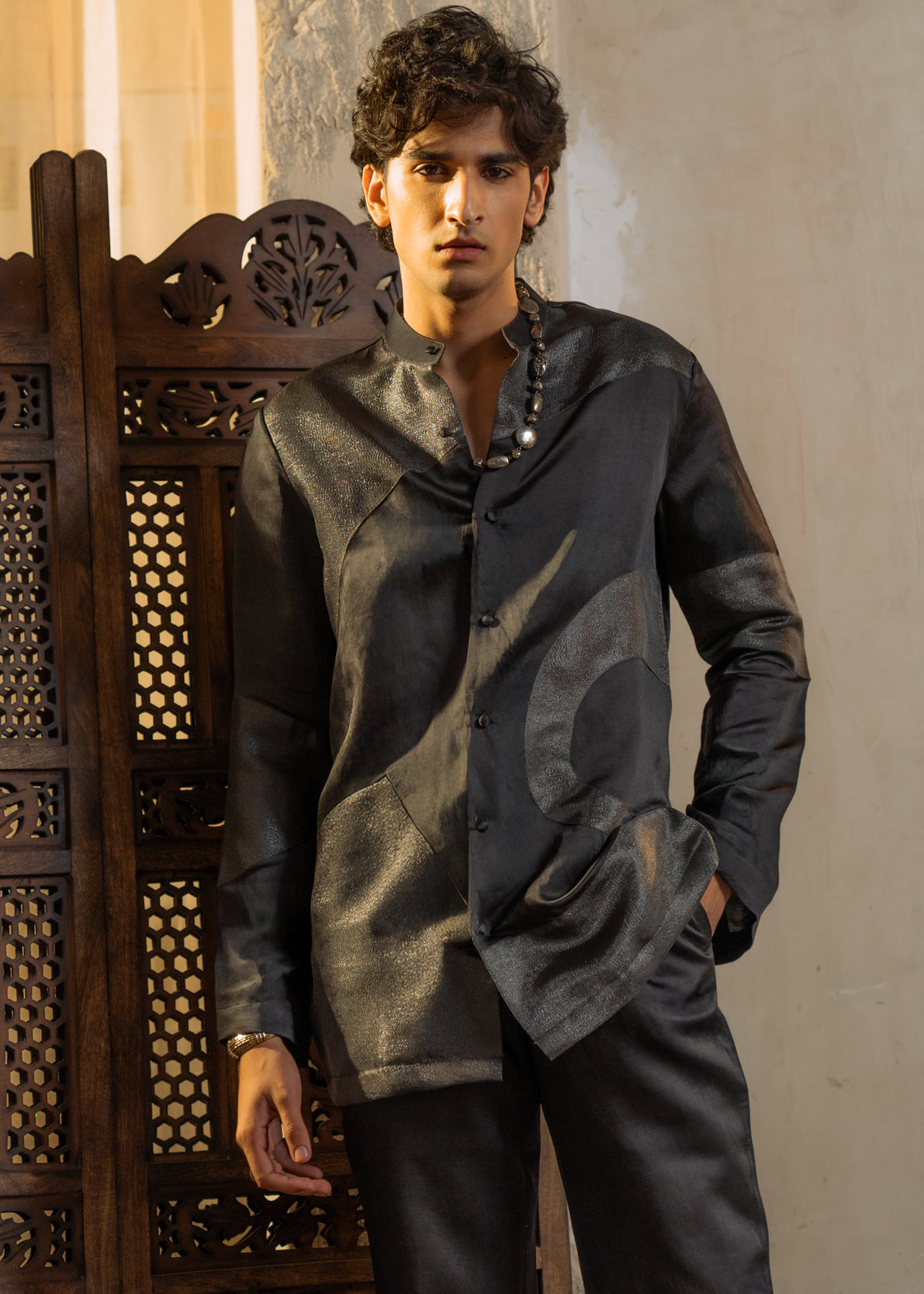 Moon Veil Kurta Set