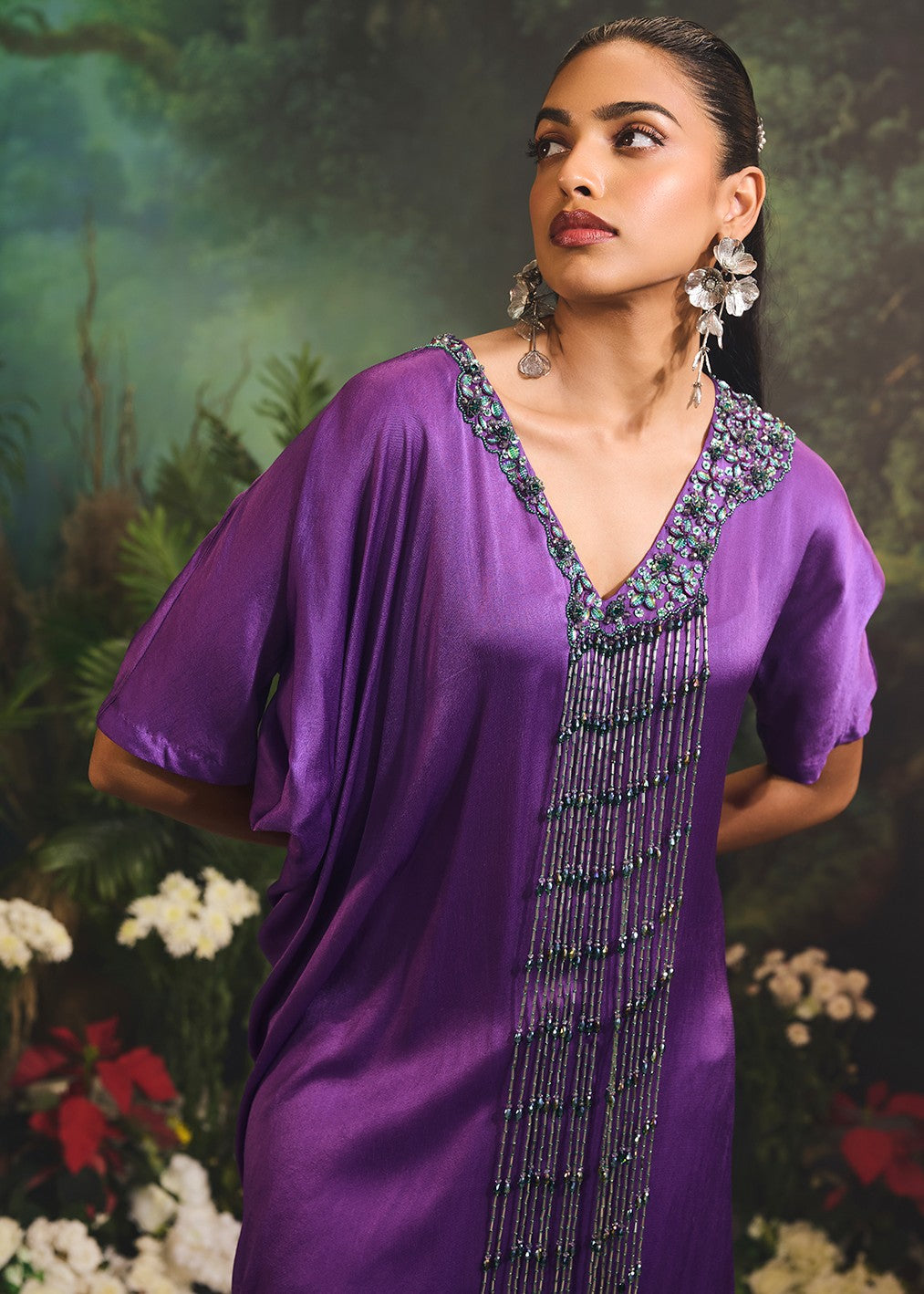 Purple Sage Kurta Set