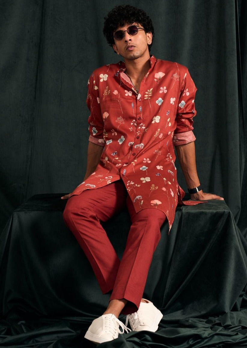 Blaze Mila Cotton Printed Kurta with Matching Pajama