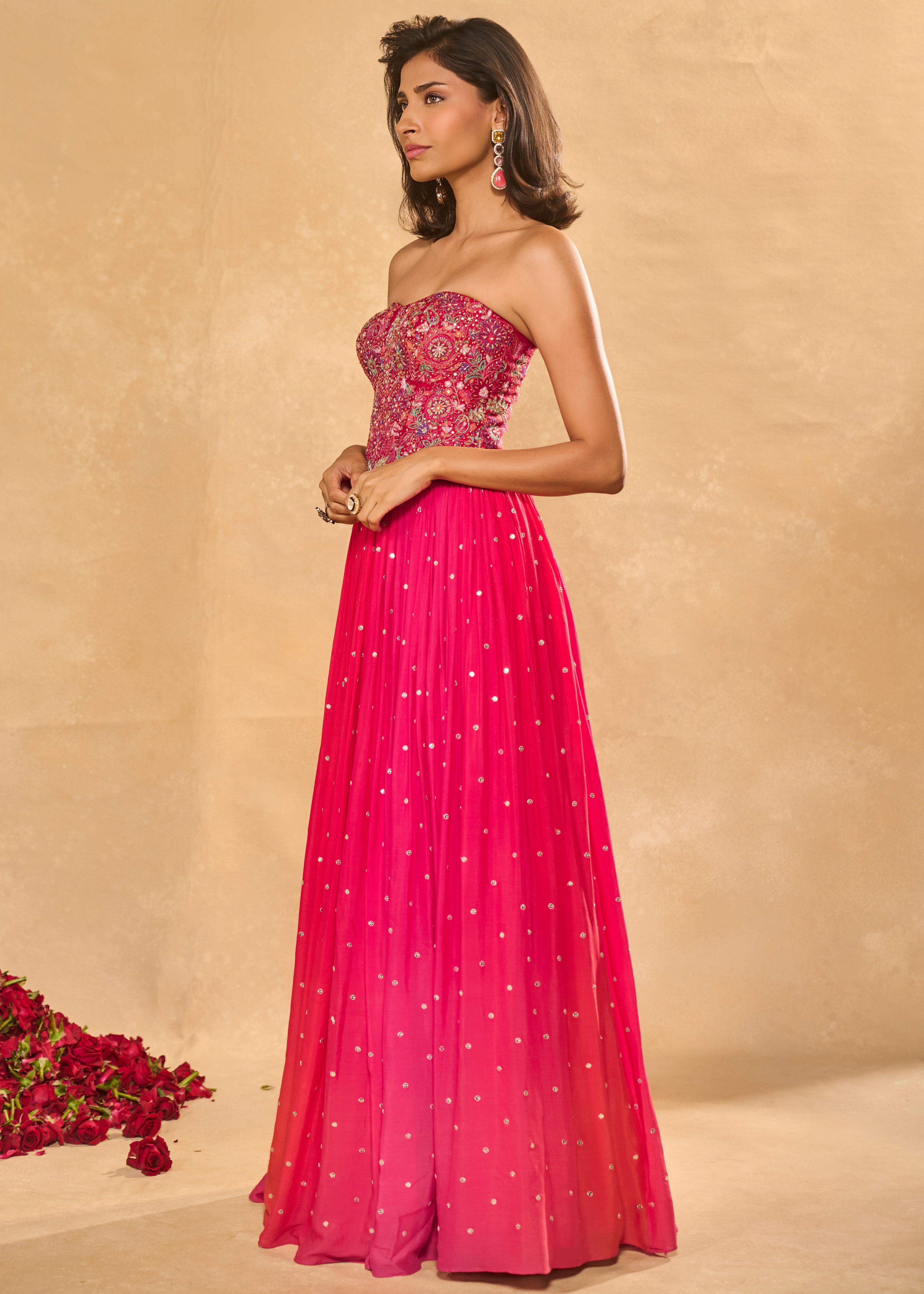 Aries Corset Lehenga