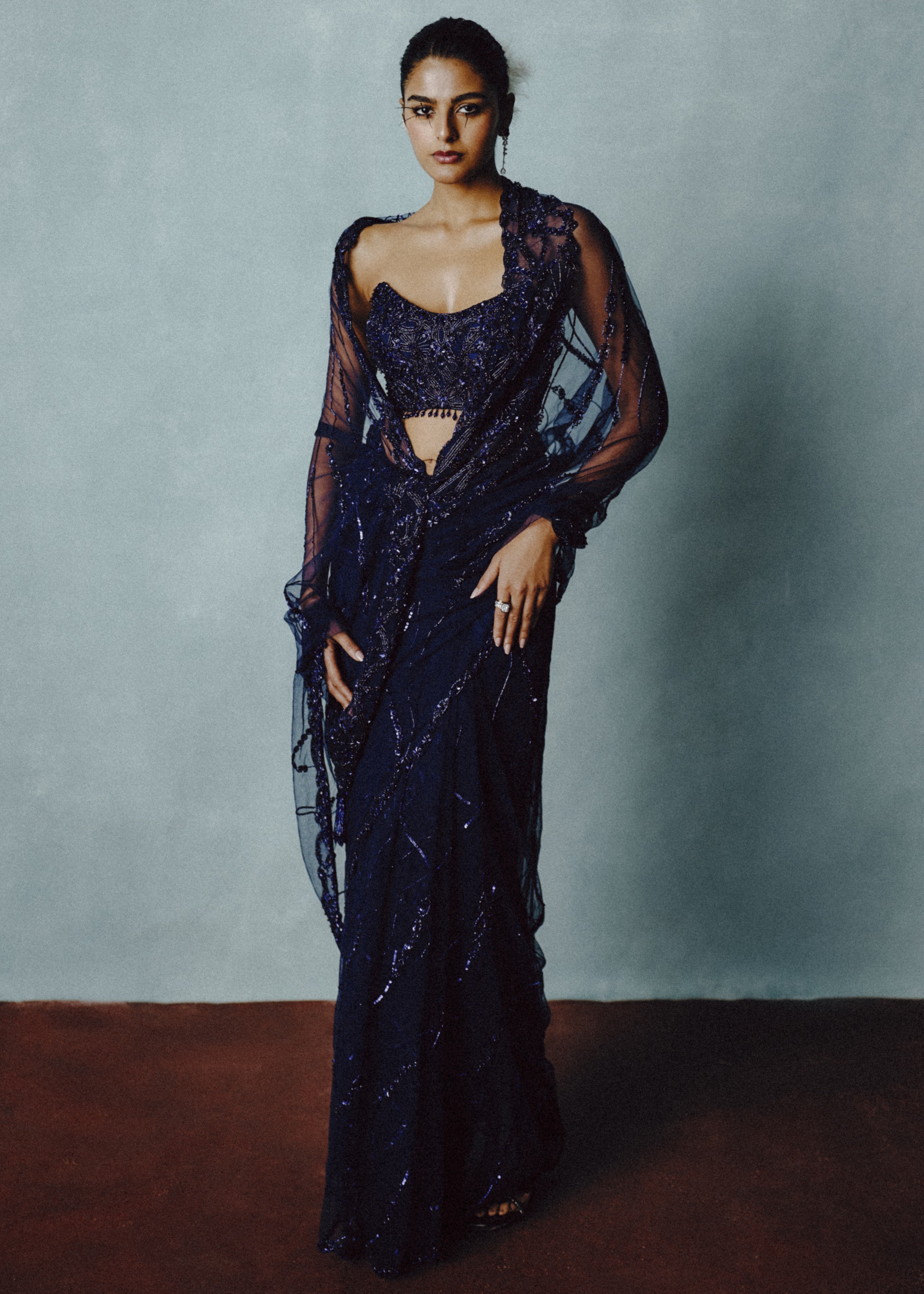Twilight Sheer Sculpt Sari