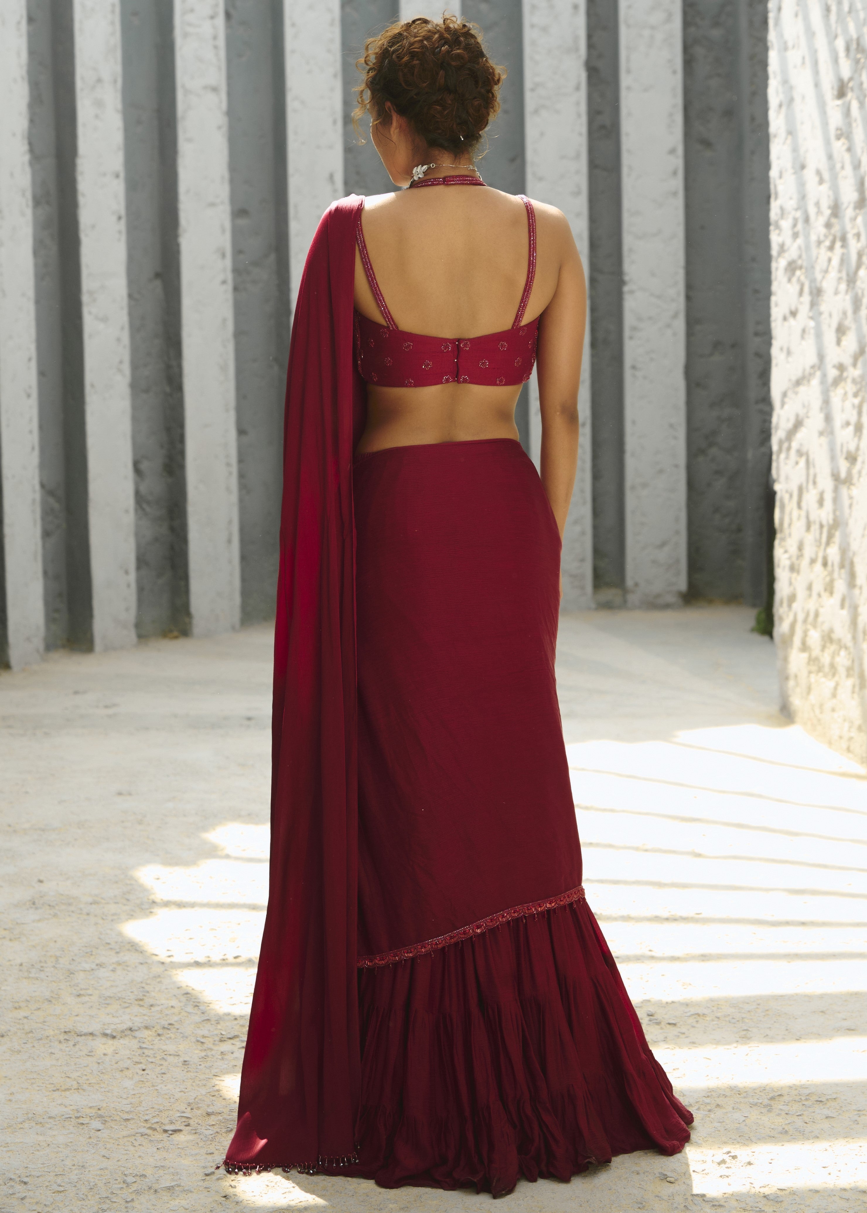 Aura Pre Drape Sari