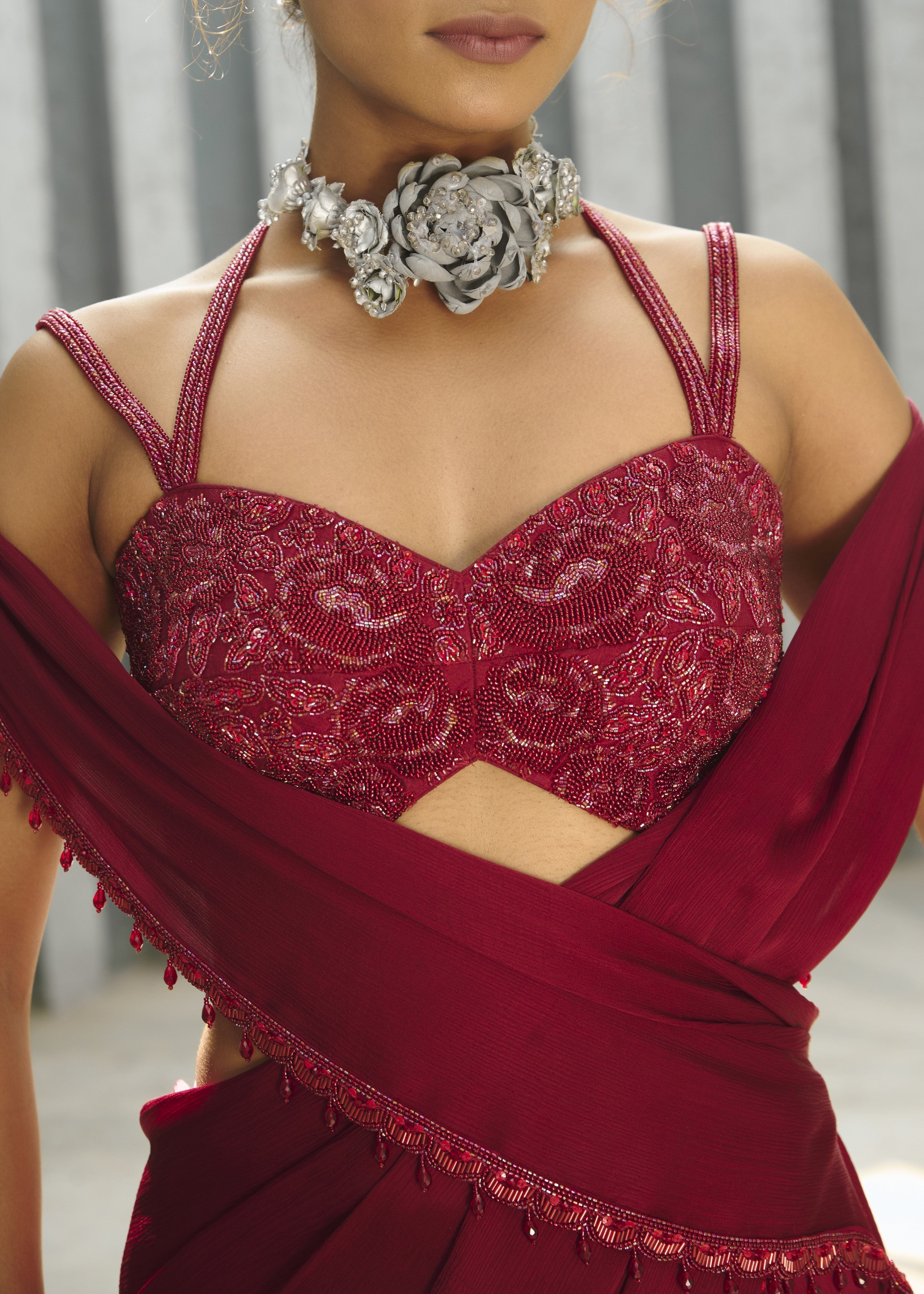Aura Pre Drape Sari