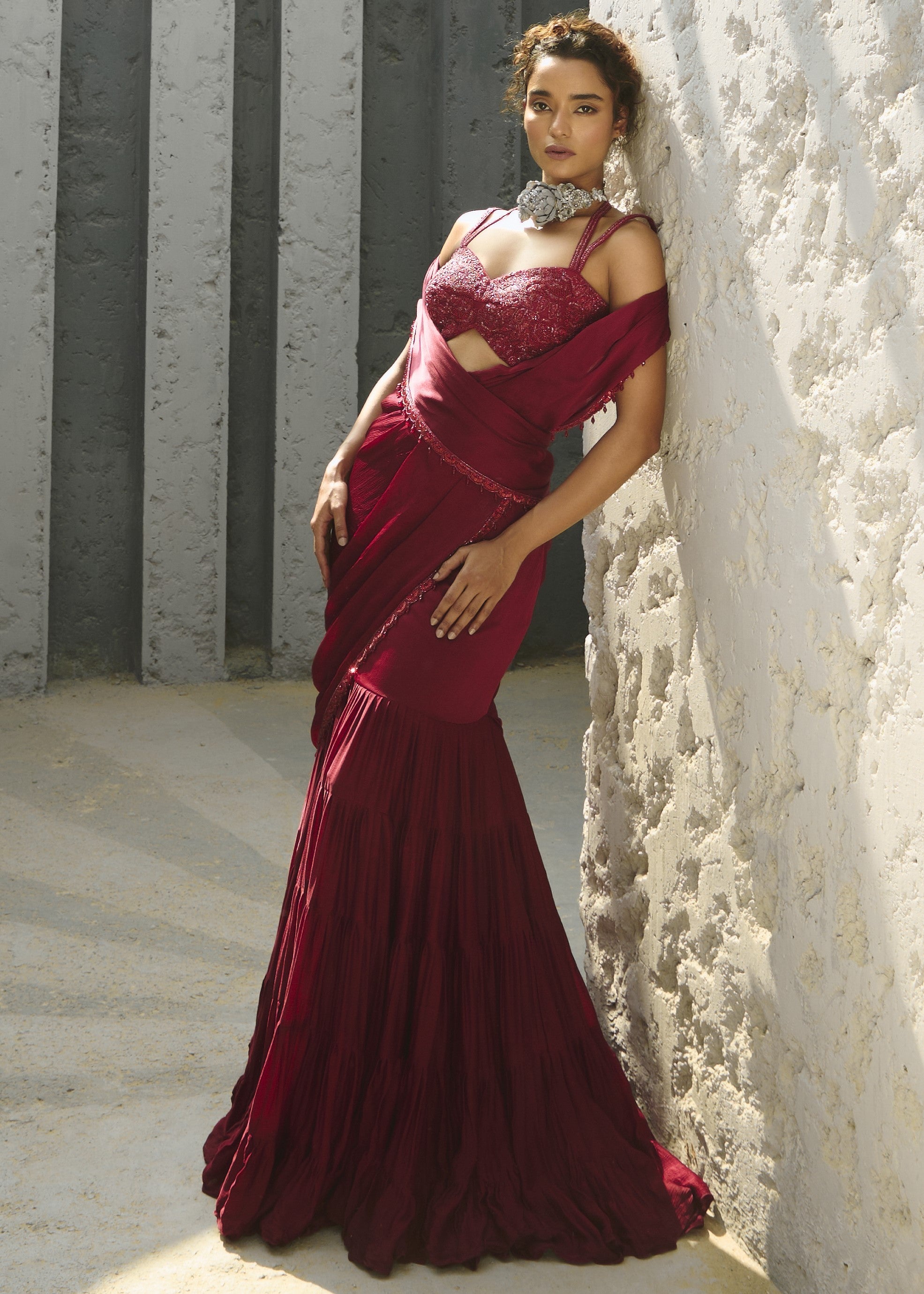 Aura Pre Drape Sari